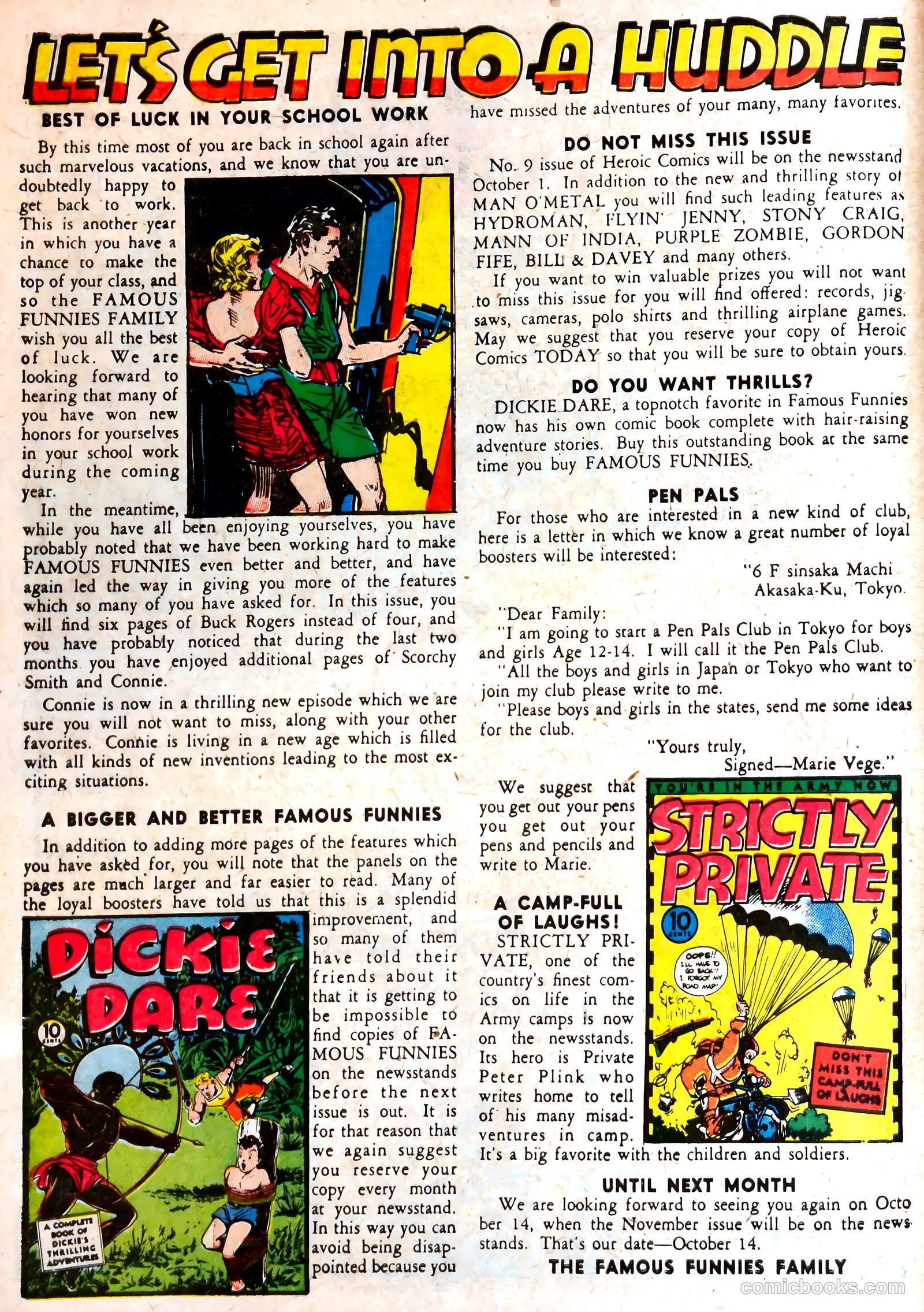 Famous Funnies #87 — page 4 of 60