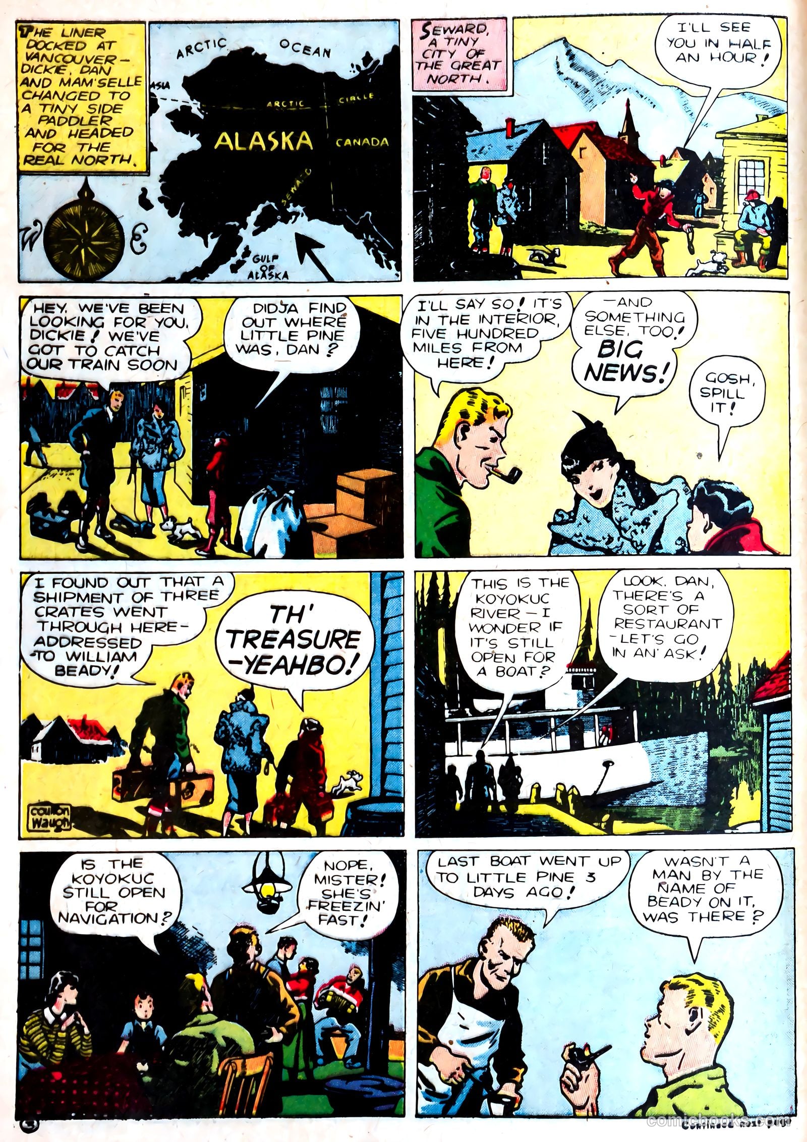 Famous Funnies #87 — page 8 of 60