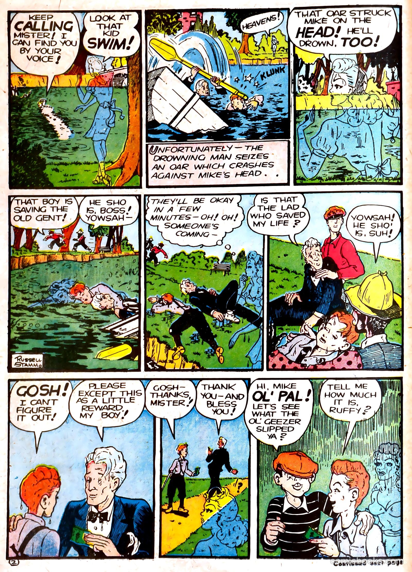 Famous Funnies #87 — page 20 of 60