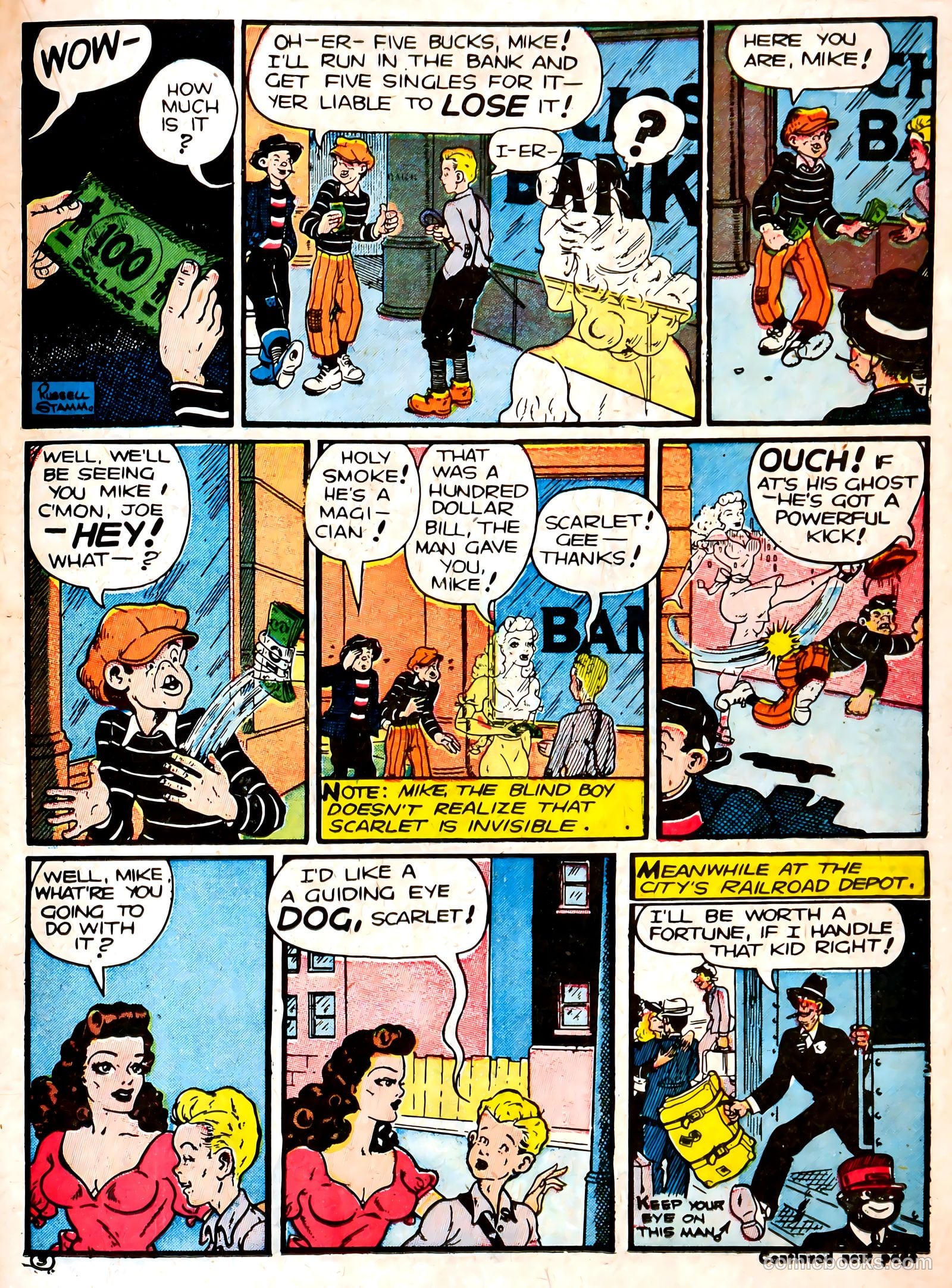 Famous Funnies #87 — page 21 of 60