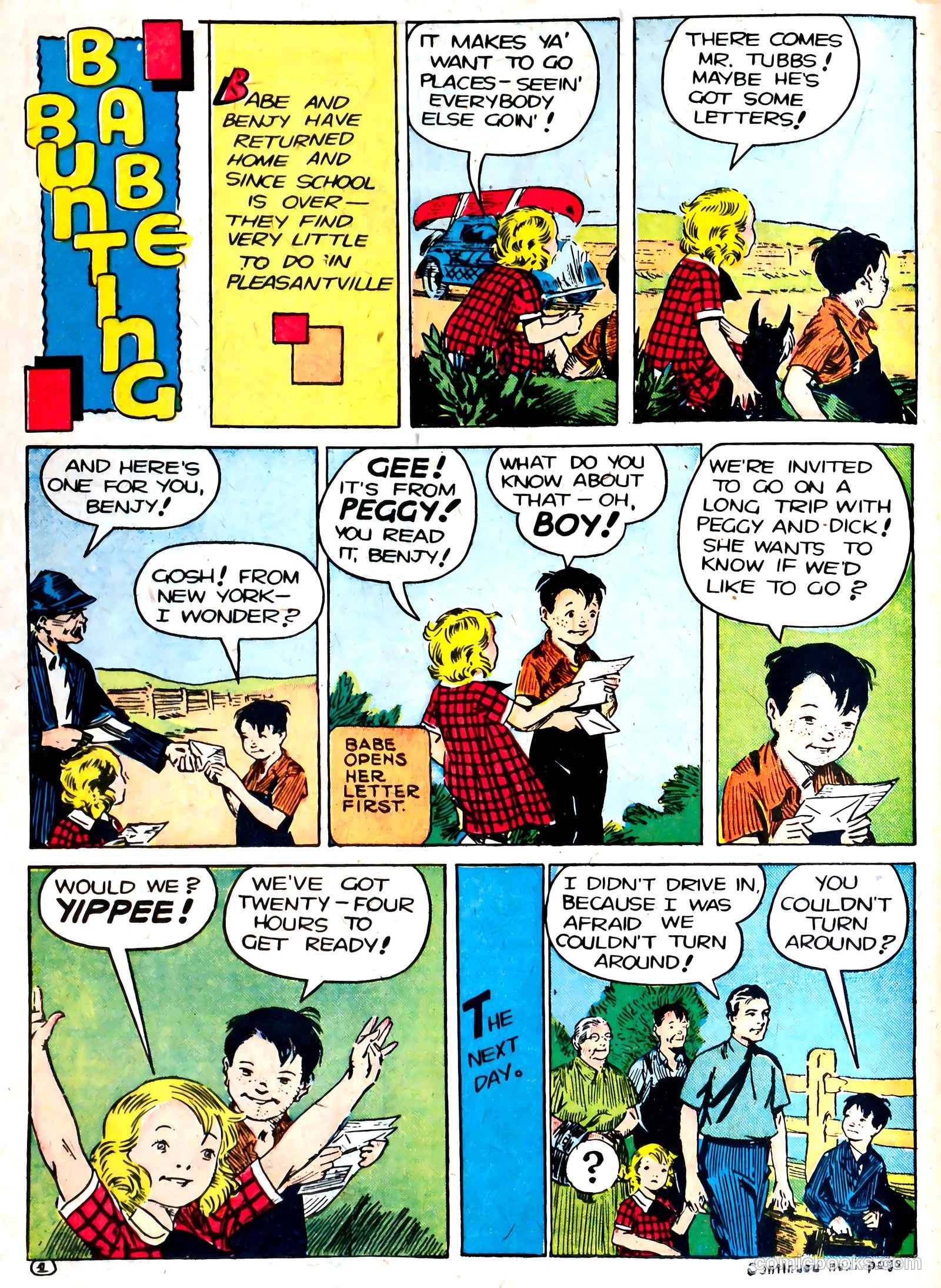 Famous Funnies #87 — page 29 of 60