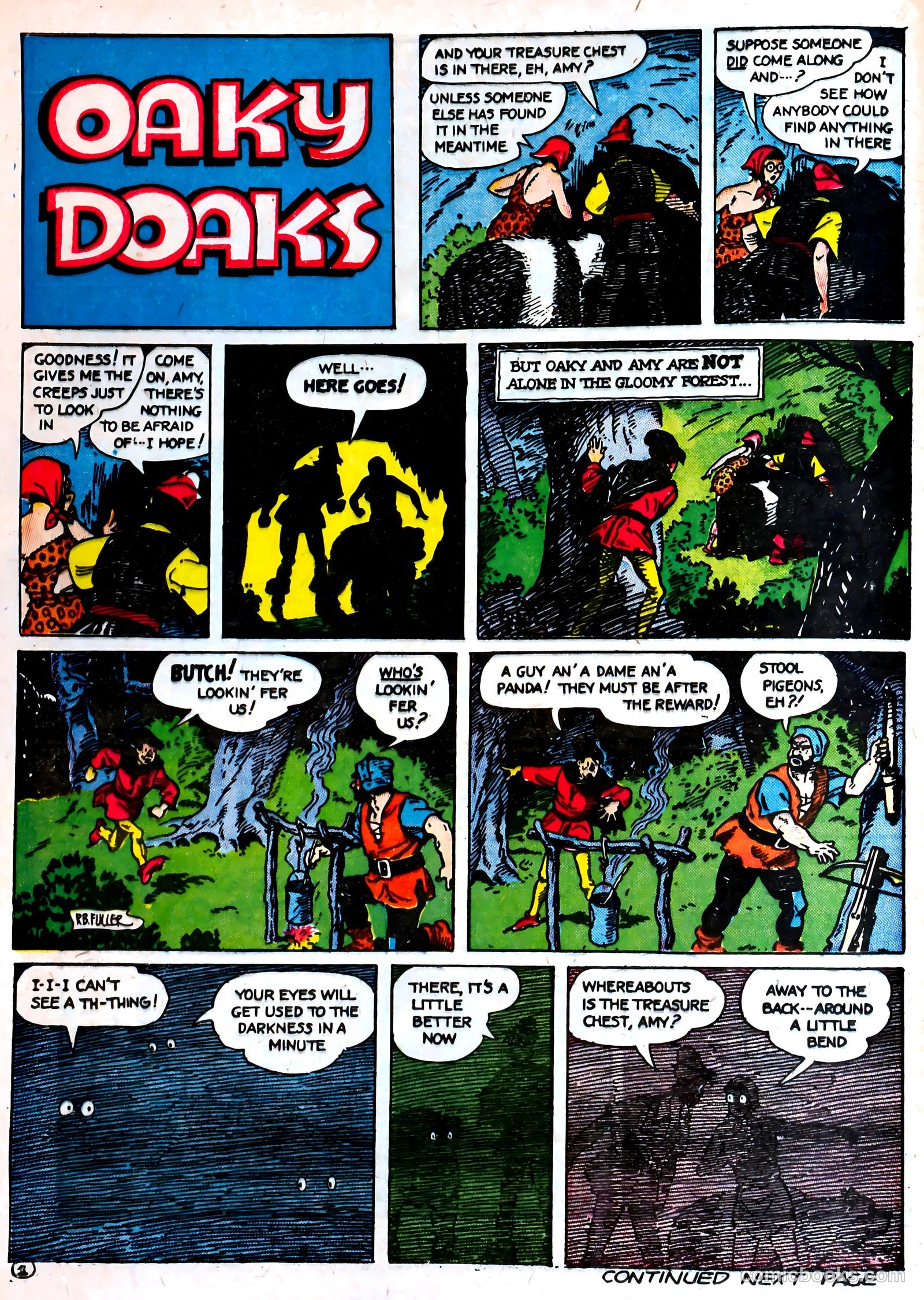 Famous Funnies #87 — page 31 of 60