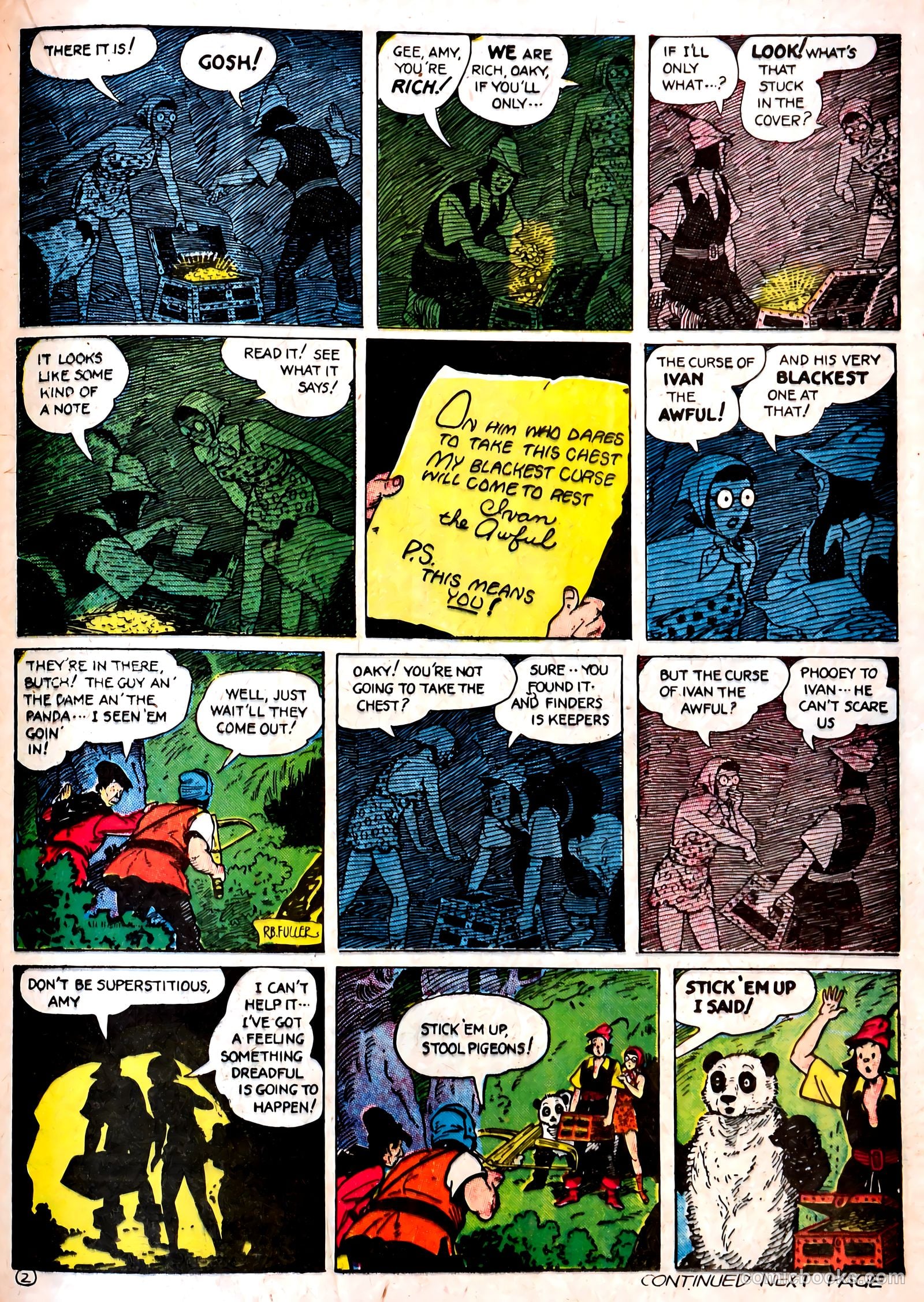 Famous Funnies #87 — page 32 of 60