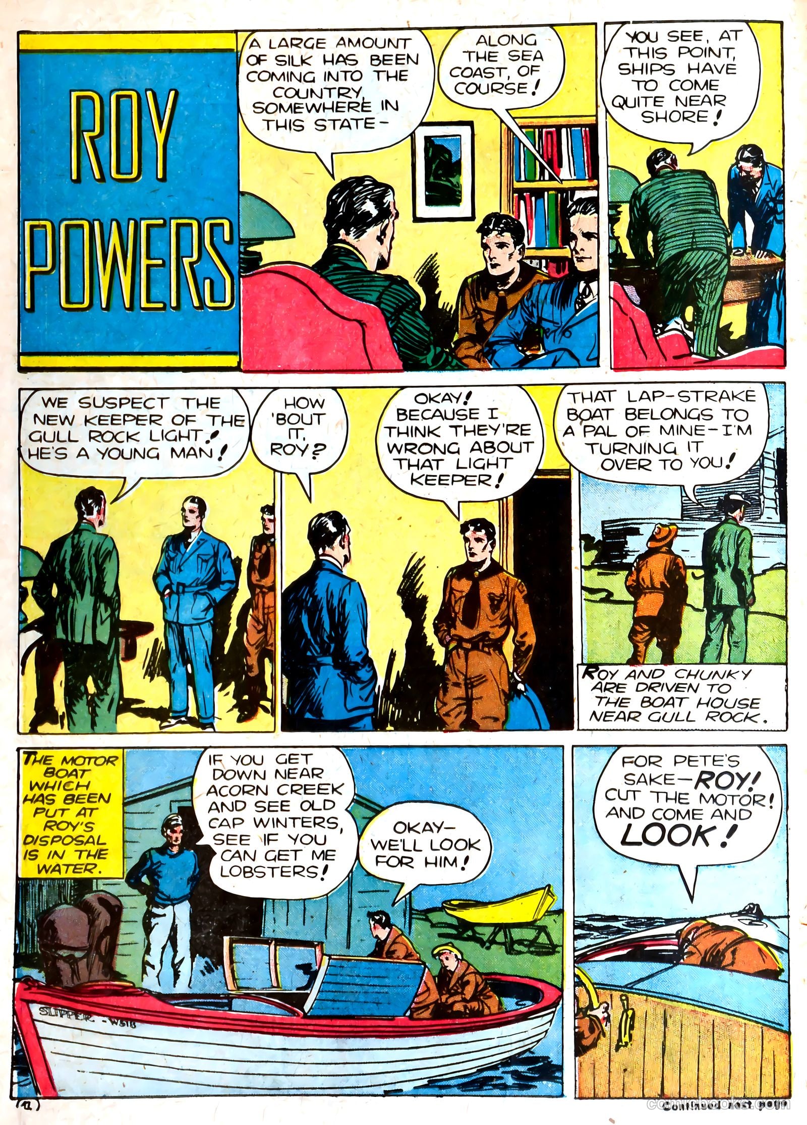Famous Funnies #87 — page 35 of 60