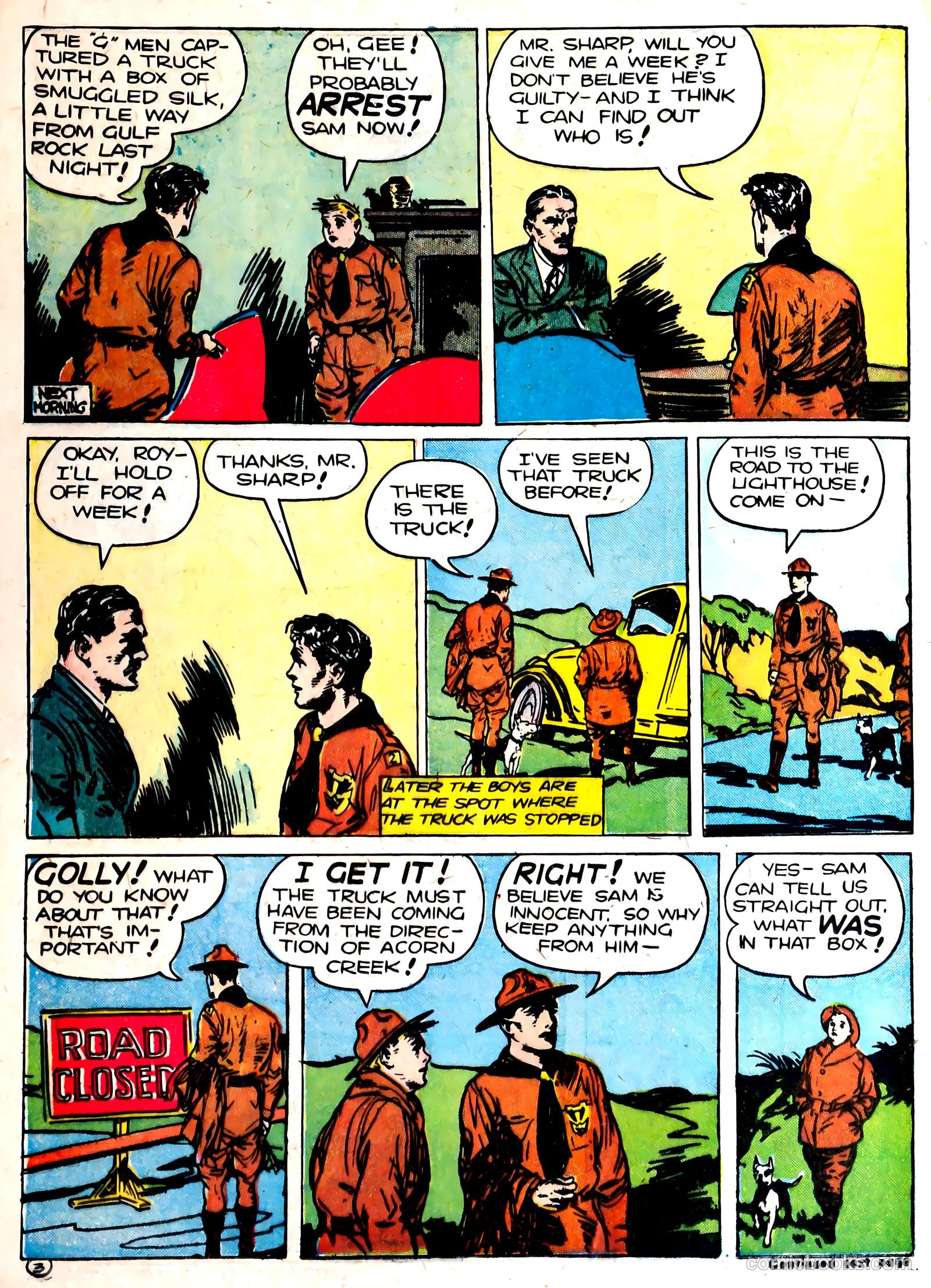 Famous Funnies #87 — page 37 of 60