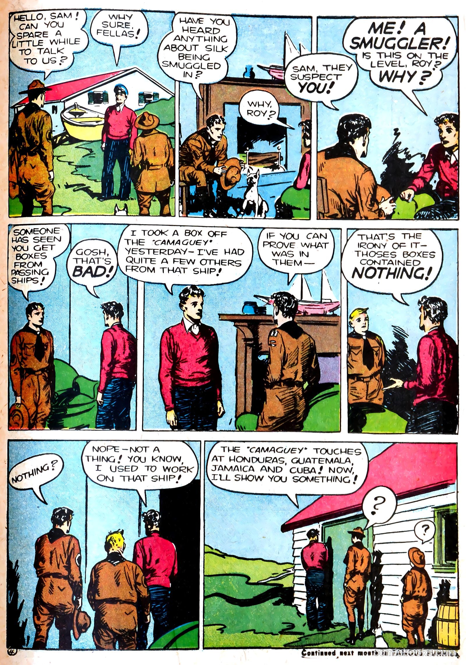 Famous Funnies #87 — page 38 of 60