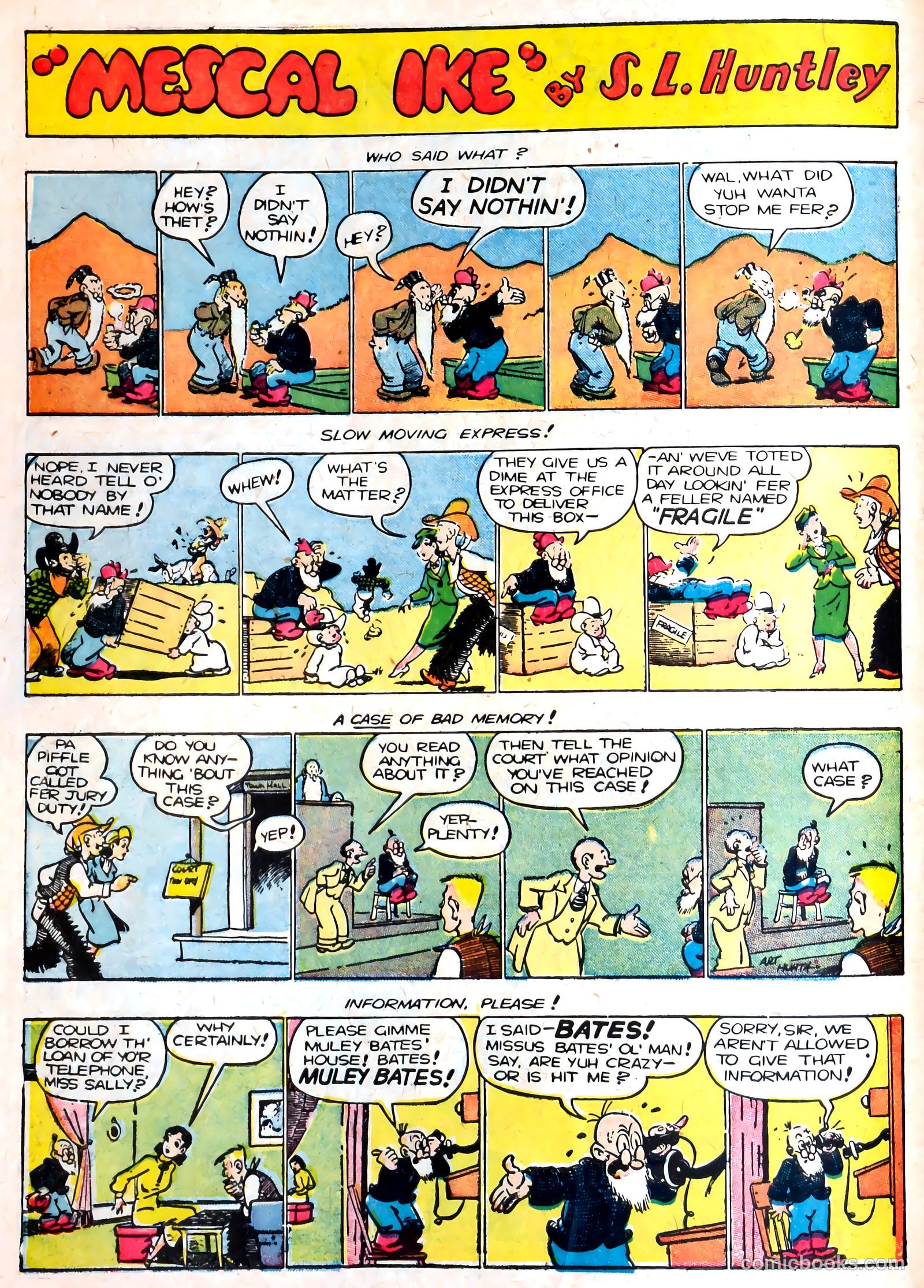 Famous Funnies #87 — page 49 of 60