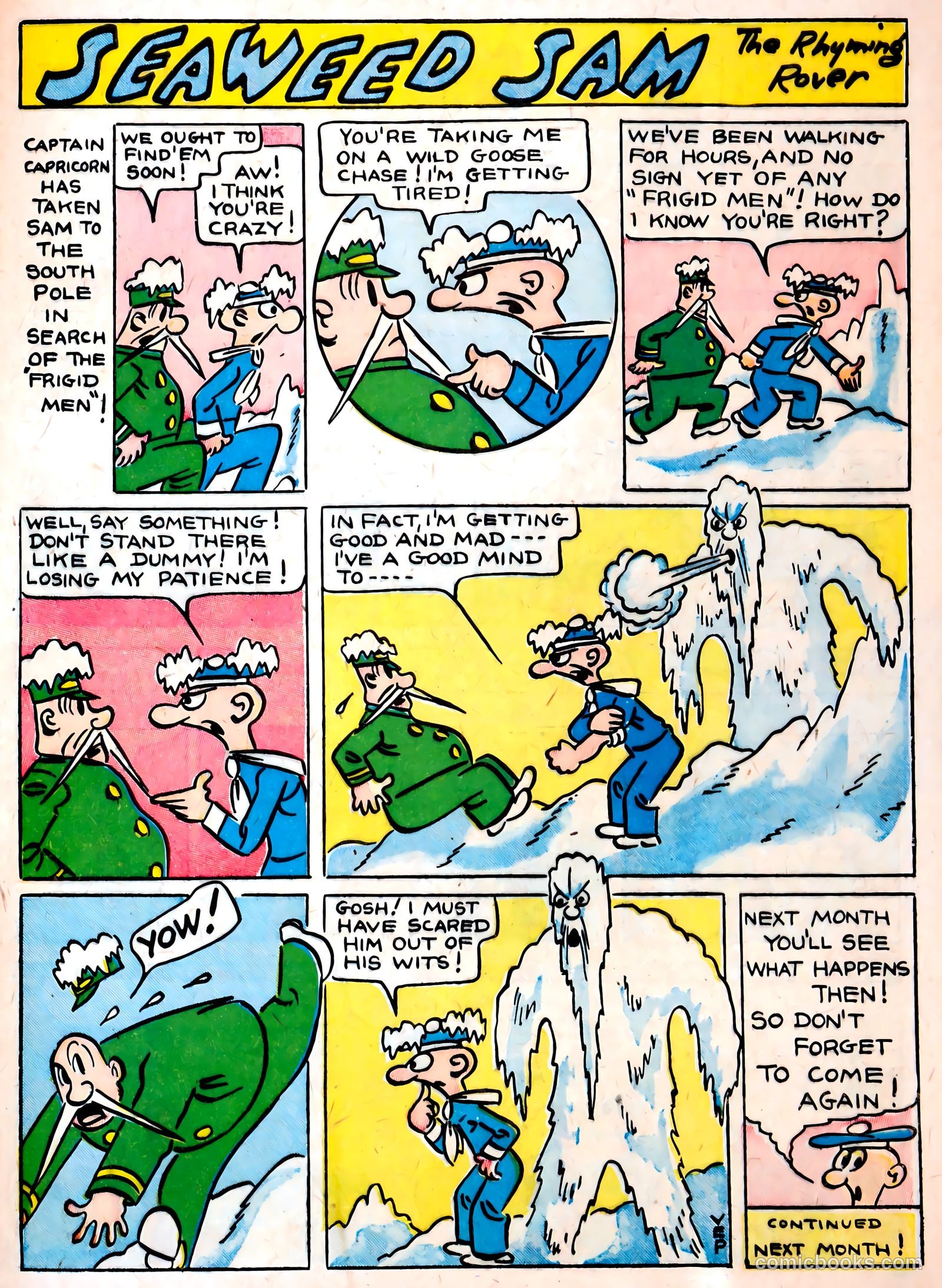 Famous Funnies #87 — page 50 of 60