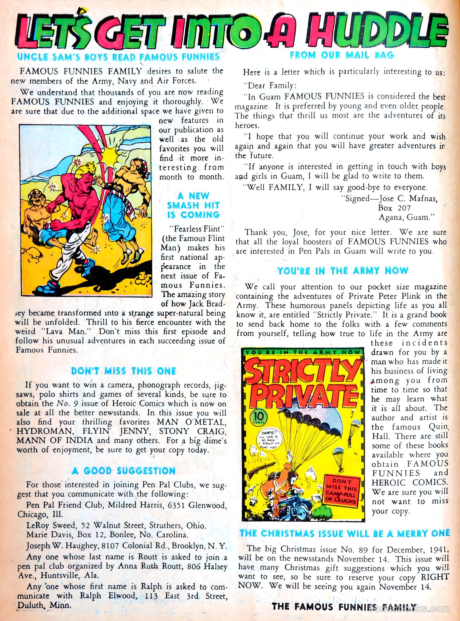 Famous Funnies #88 — page 5 of 60