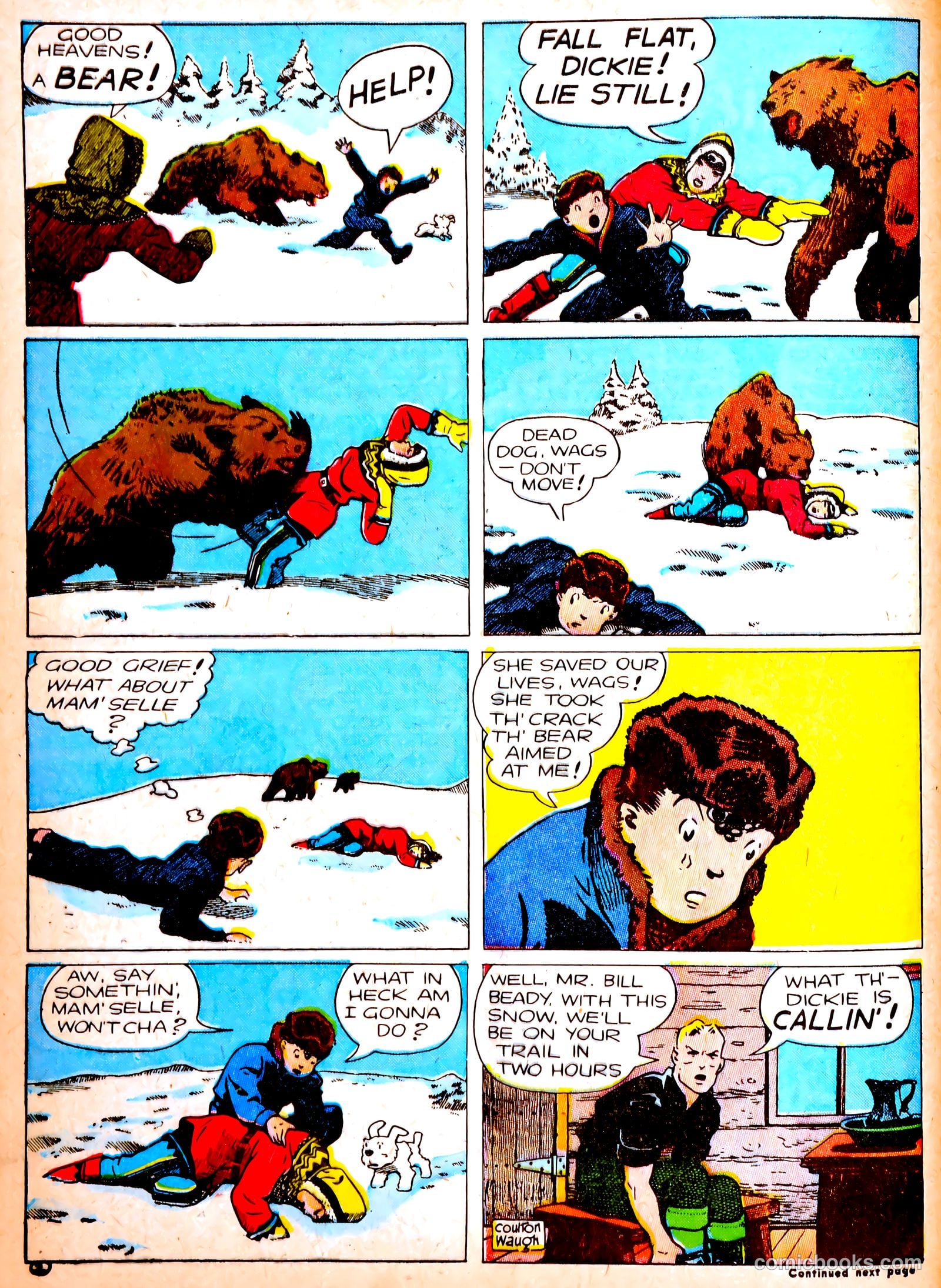 Famous Funnies #88 — page 7 of 60