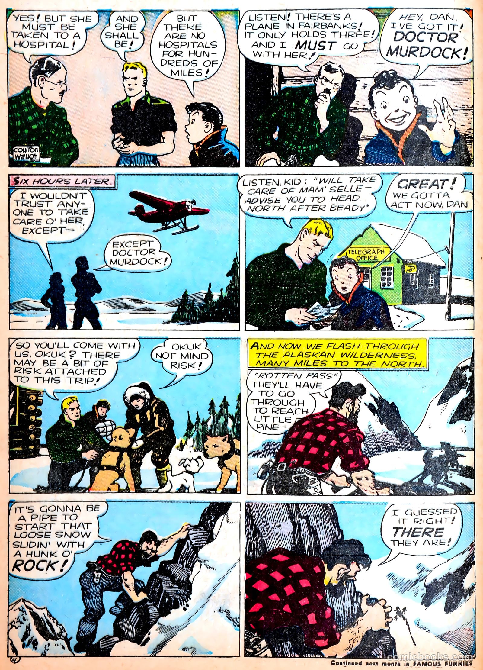 Famous Funnies #88 — page 9 of 60