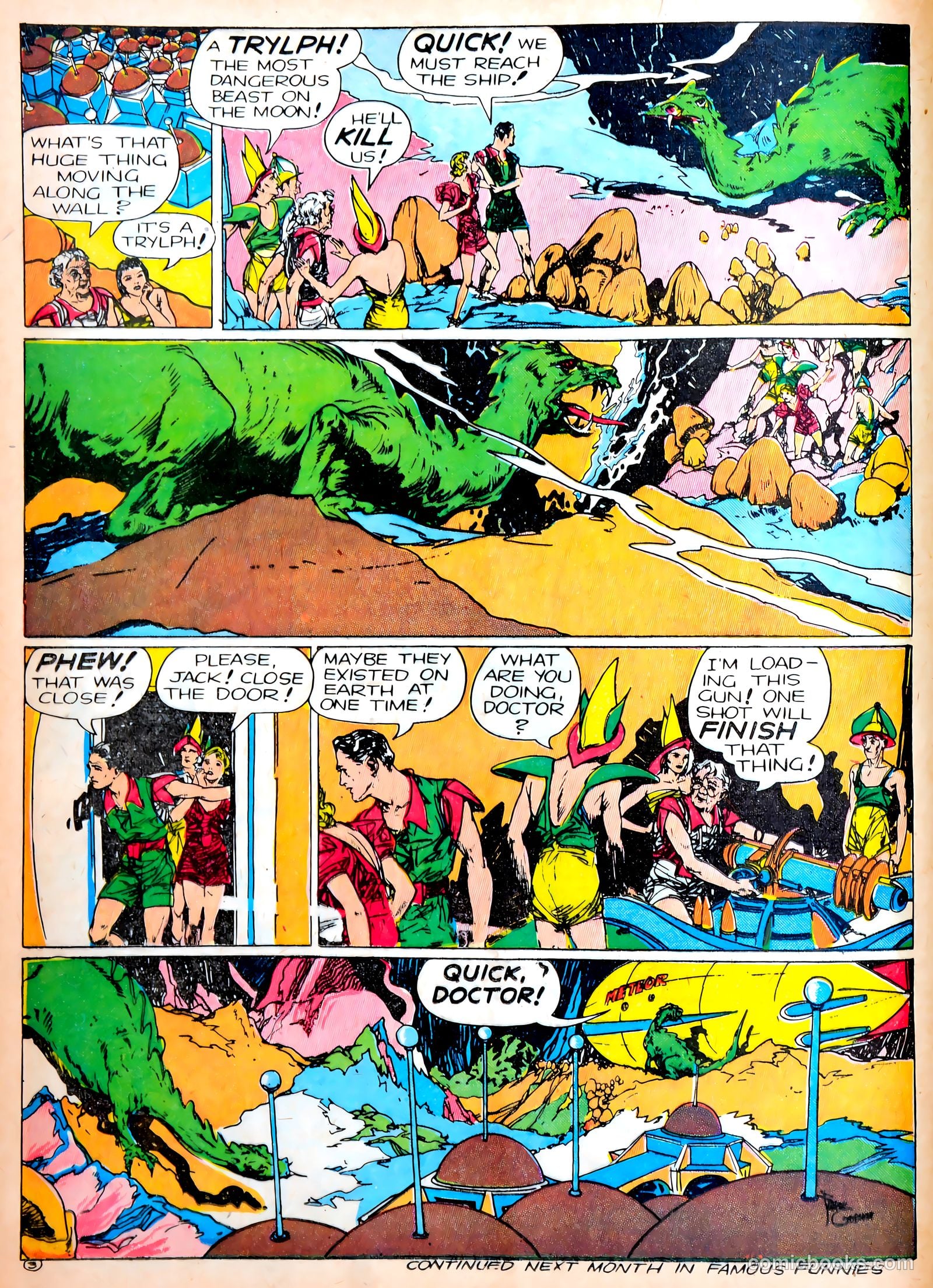 Famous Funnies #88 — page 17 of 60