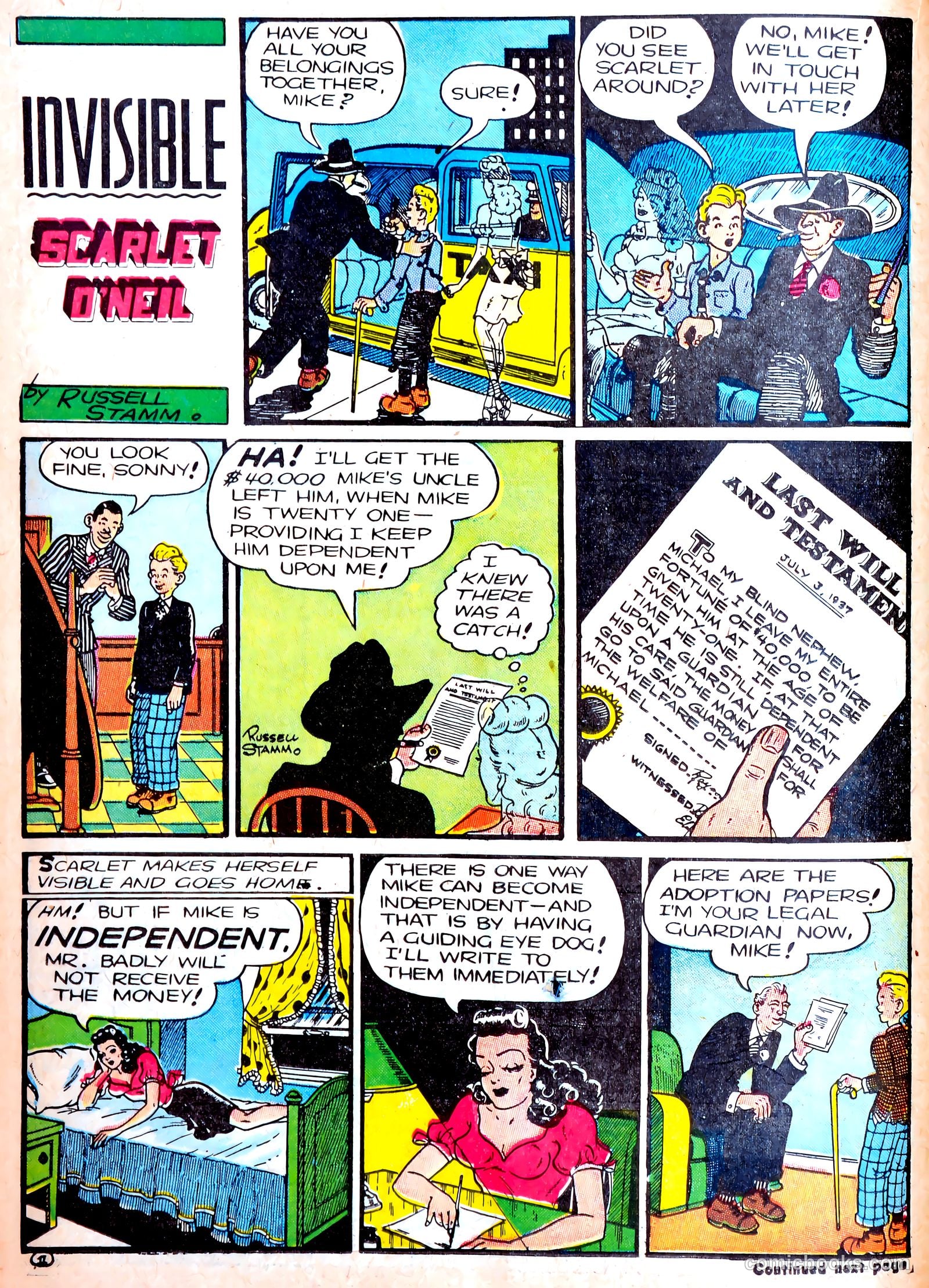 Famous Funnies #88 — page 19 of 60