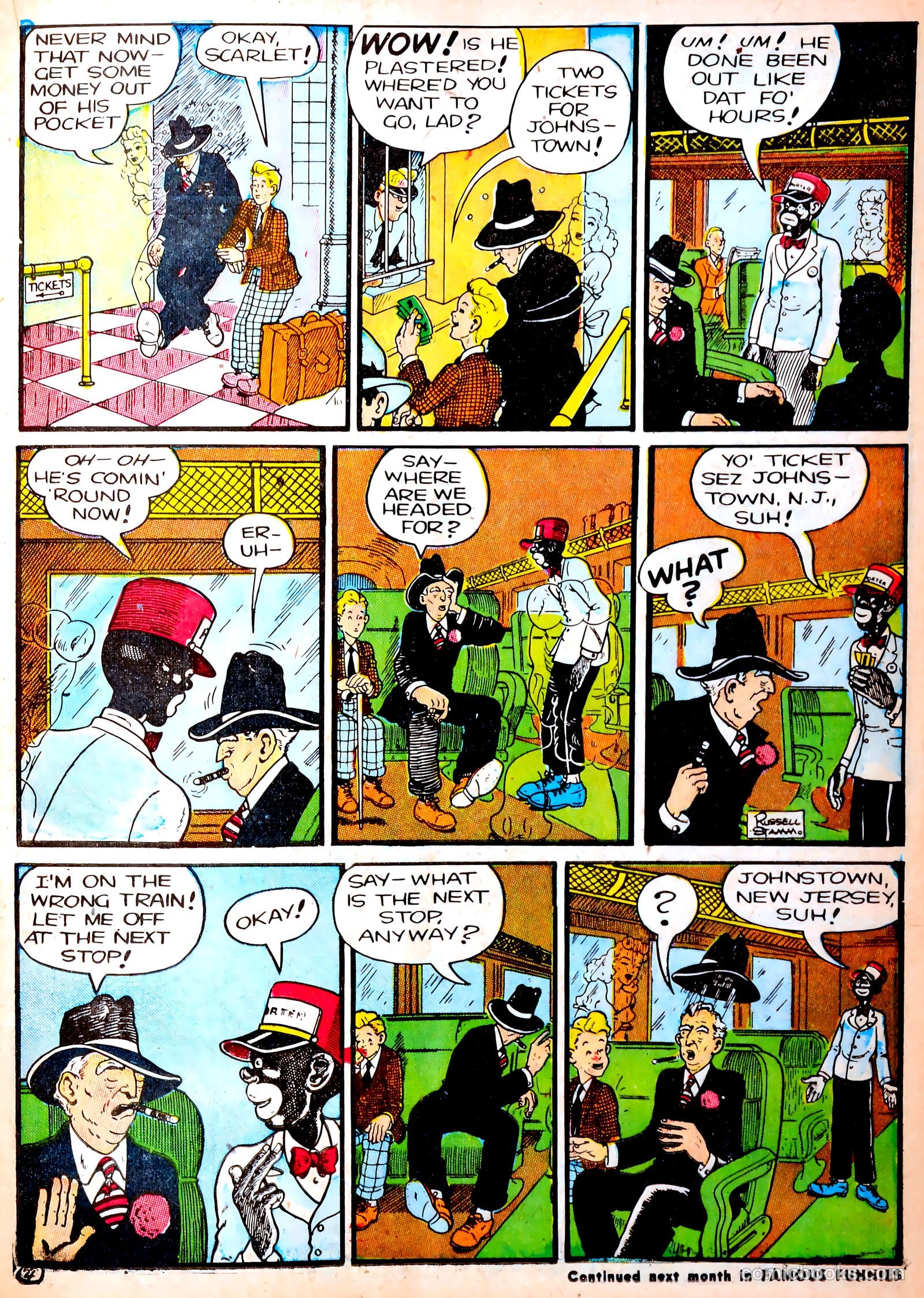 Famous Funnies #88 — page 22 of 60