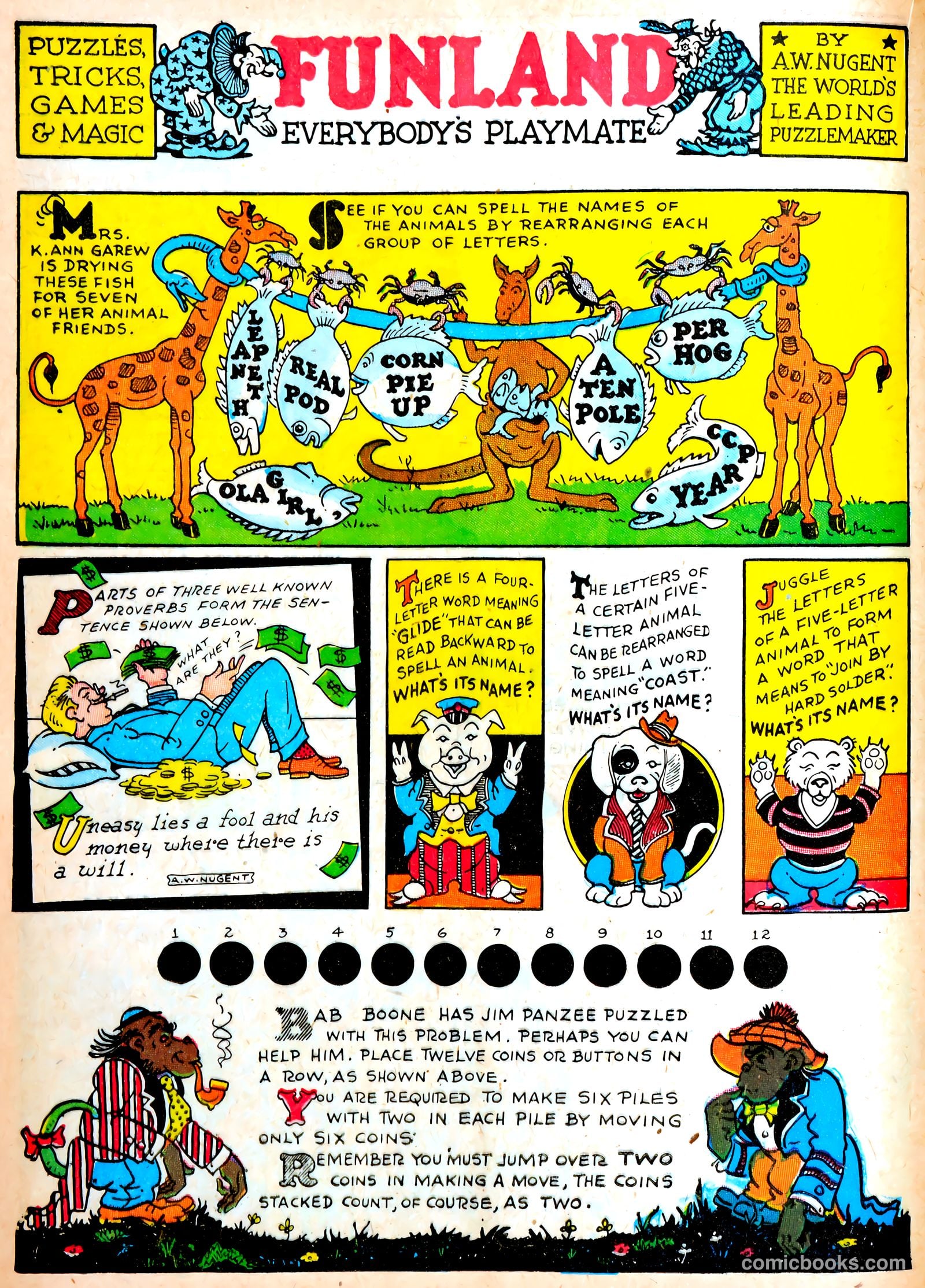 Famous Funnies #88 — page 23 of 60
