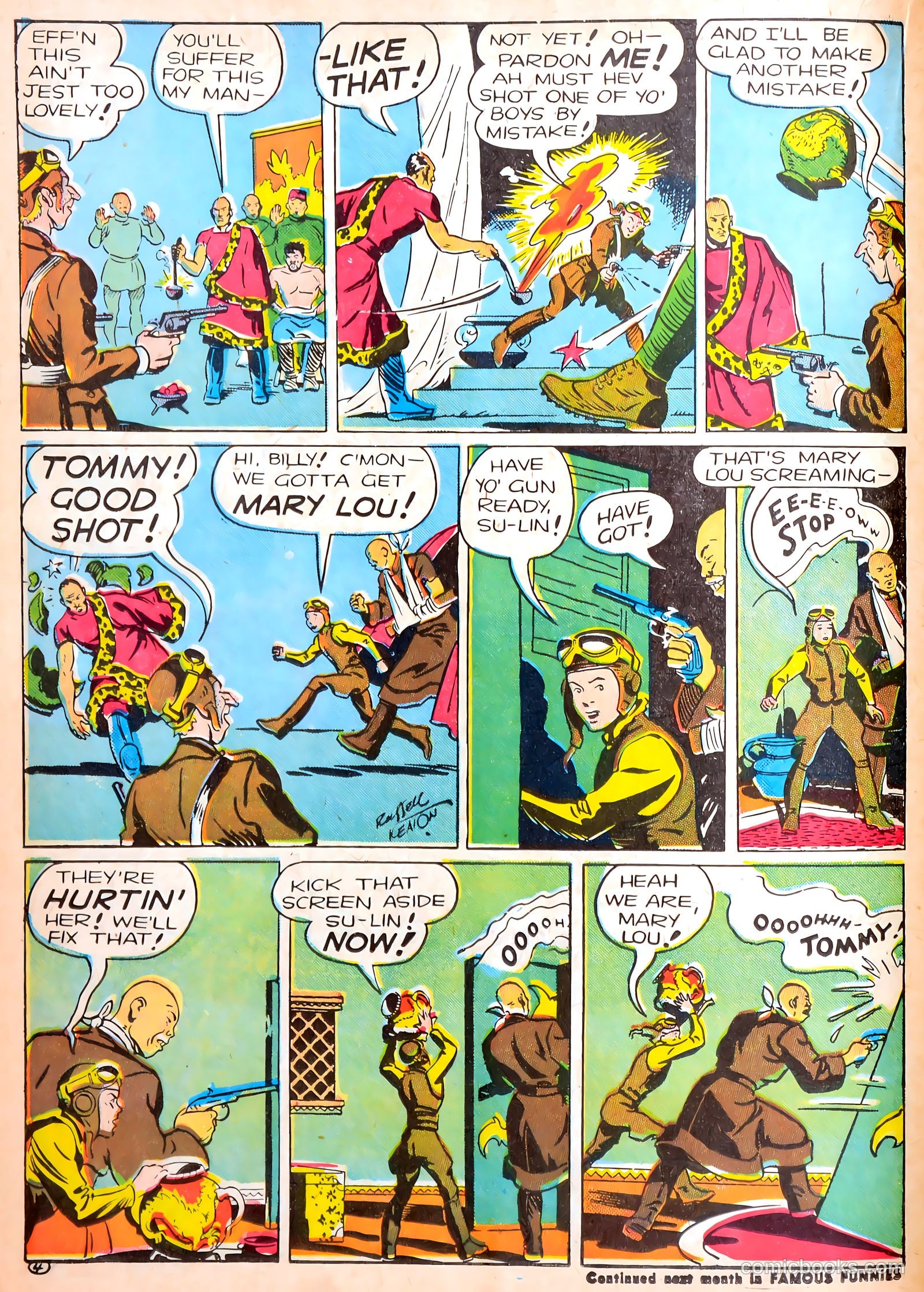 Famous Funnies #88 — page 27 of 60