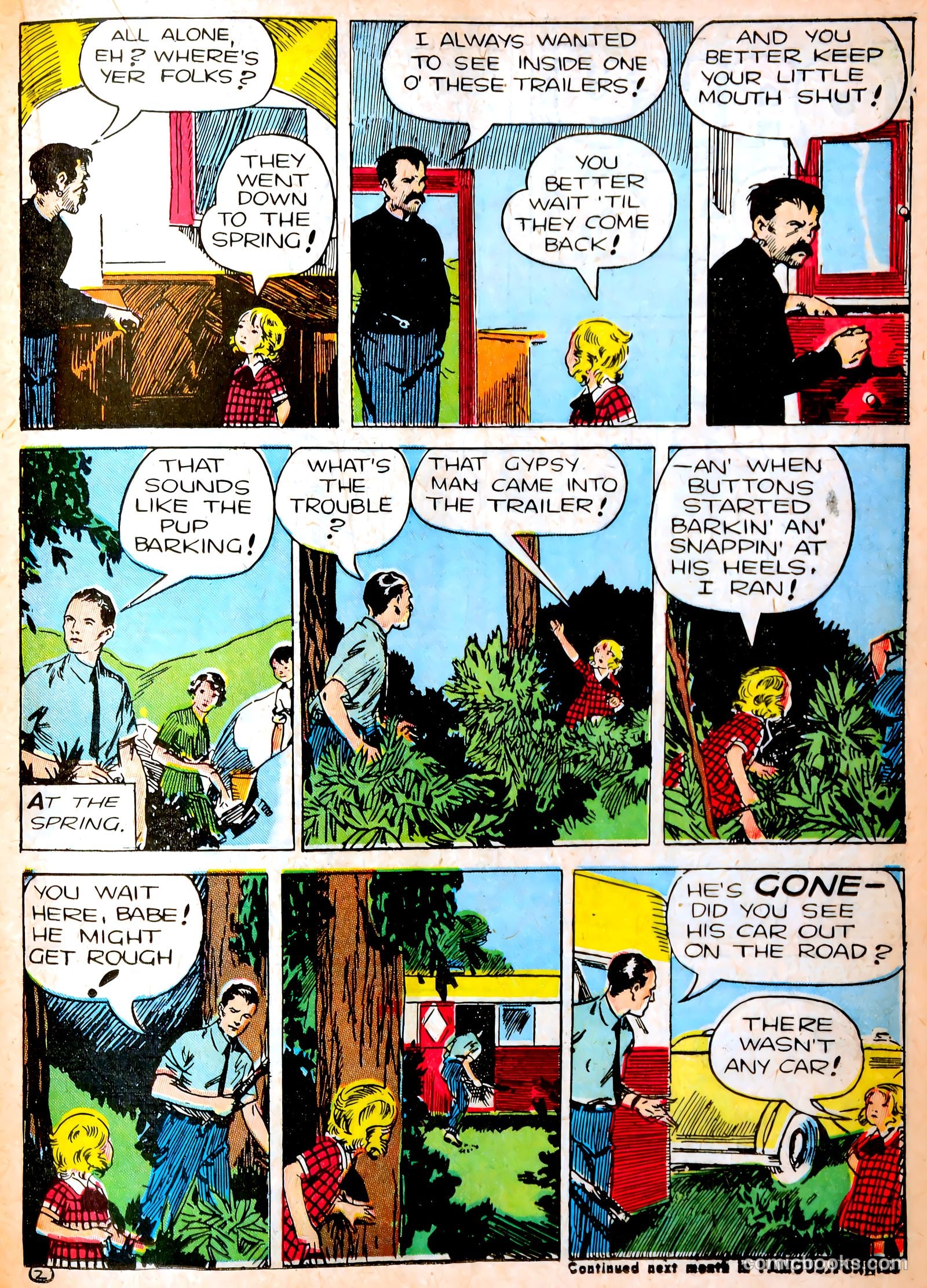 Famous Funnies #88 — page 31 of 60