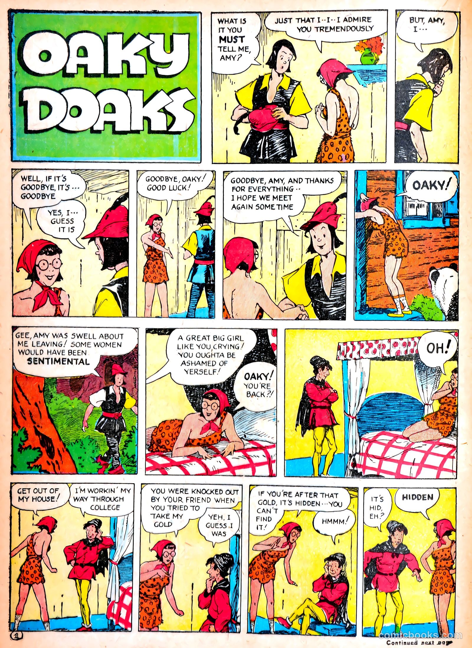 Famous Funnies #88 — page 32 of 60