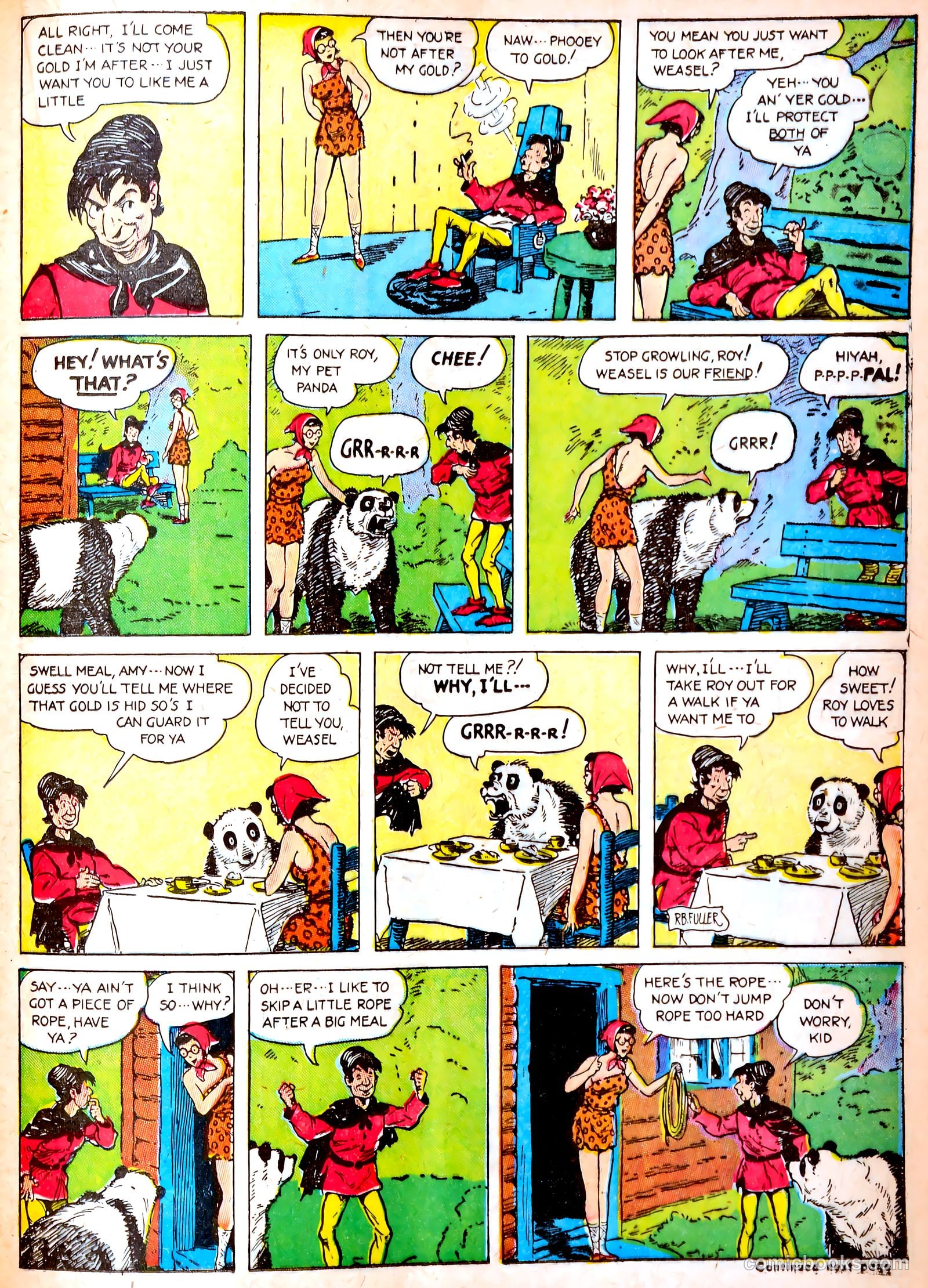 Famous Funnies #88 — page 33 of 60