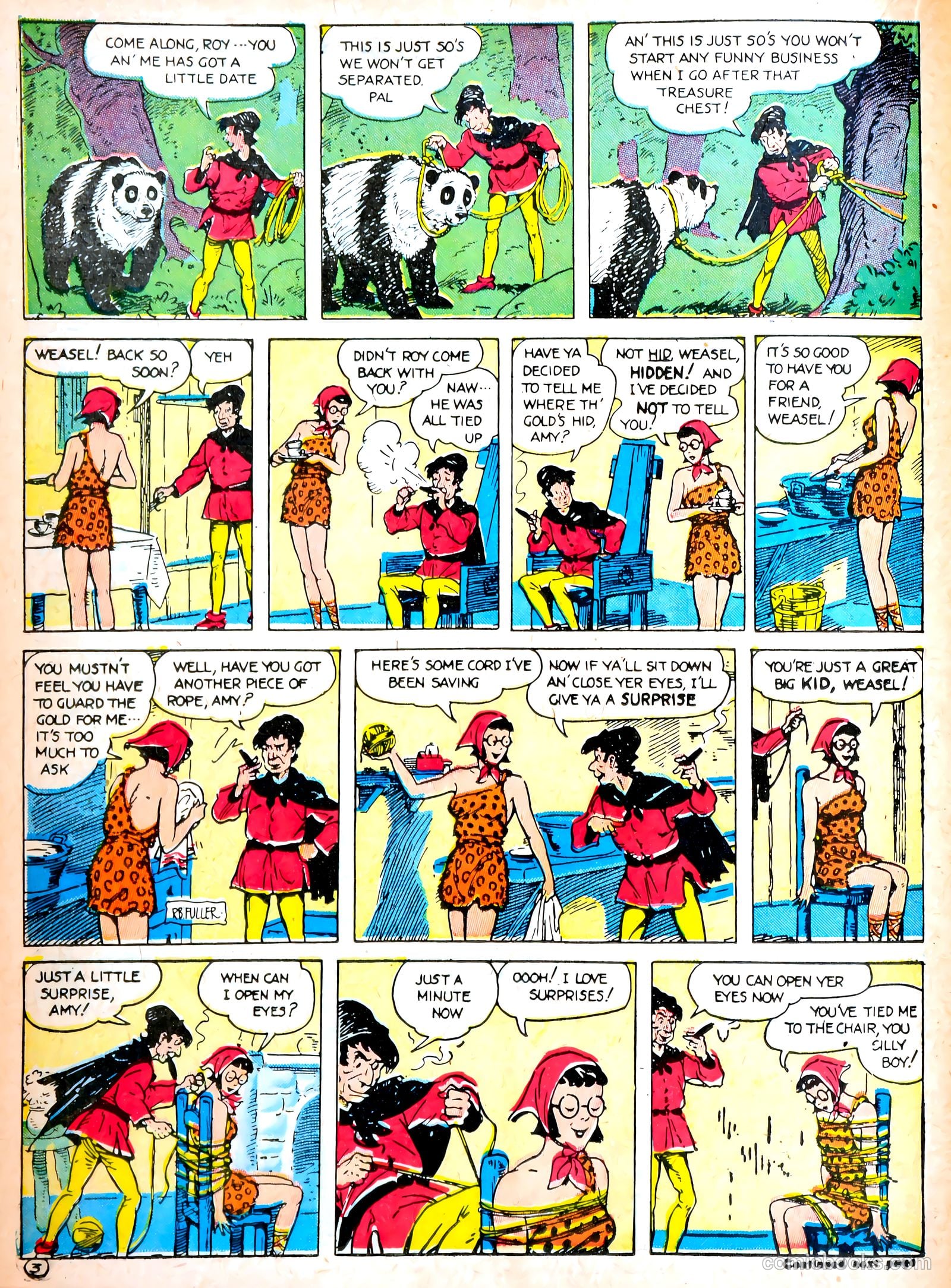Famous Funnies #88 — page 34 of 60