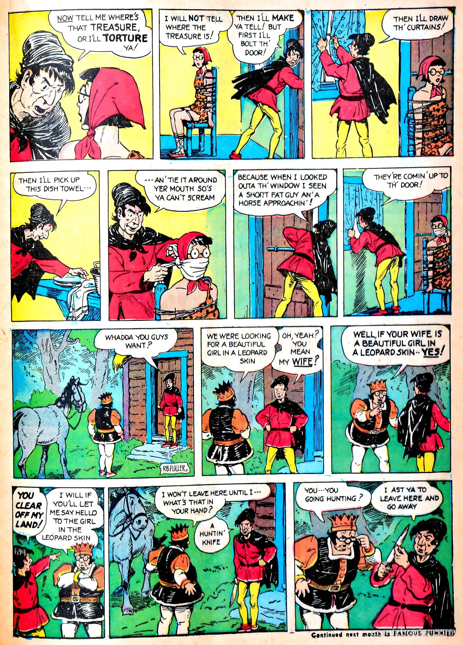 Famous Funnies #88 — page 35 of 60