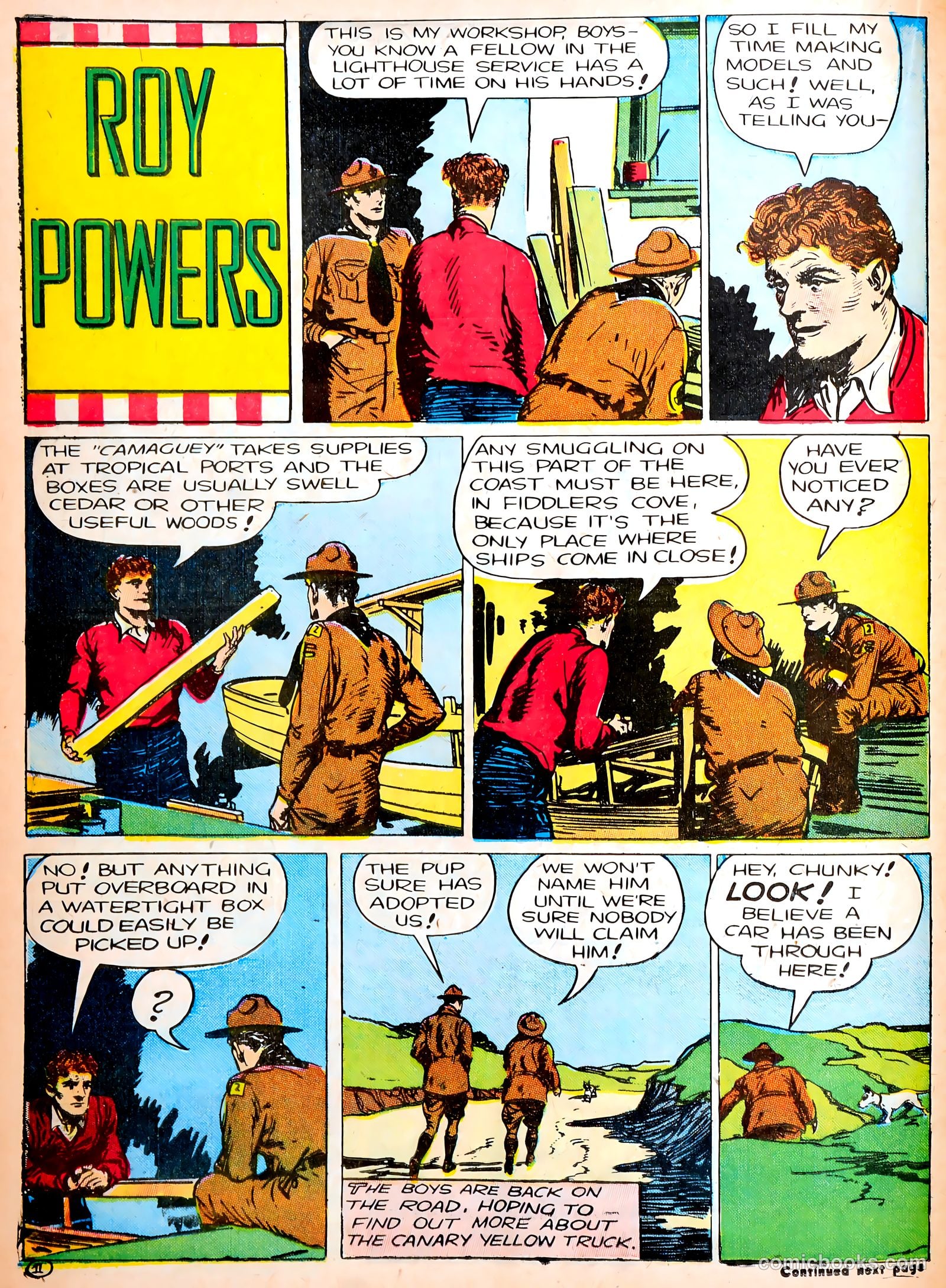 Famous Funnies #88 — page 36 of 60
