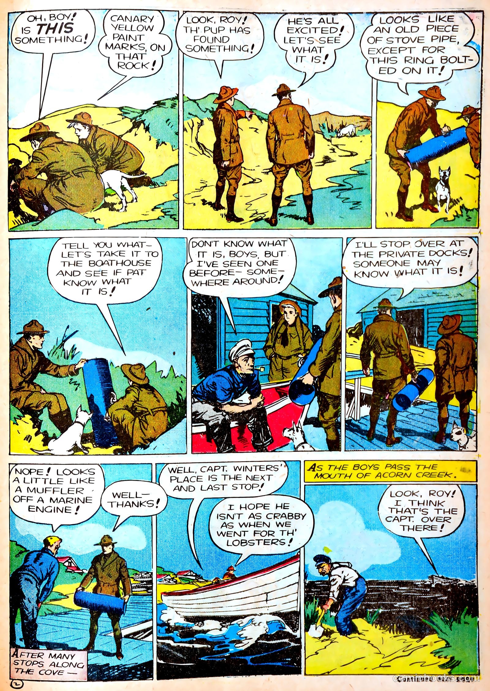 Famous Funnies #88 — page 37 of 60