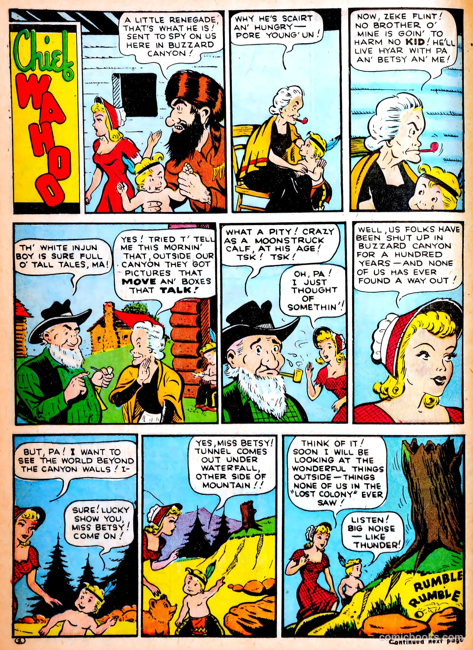 Famous Funnies #88 — page 40 of 60