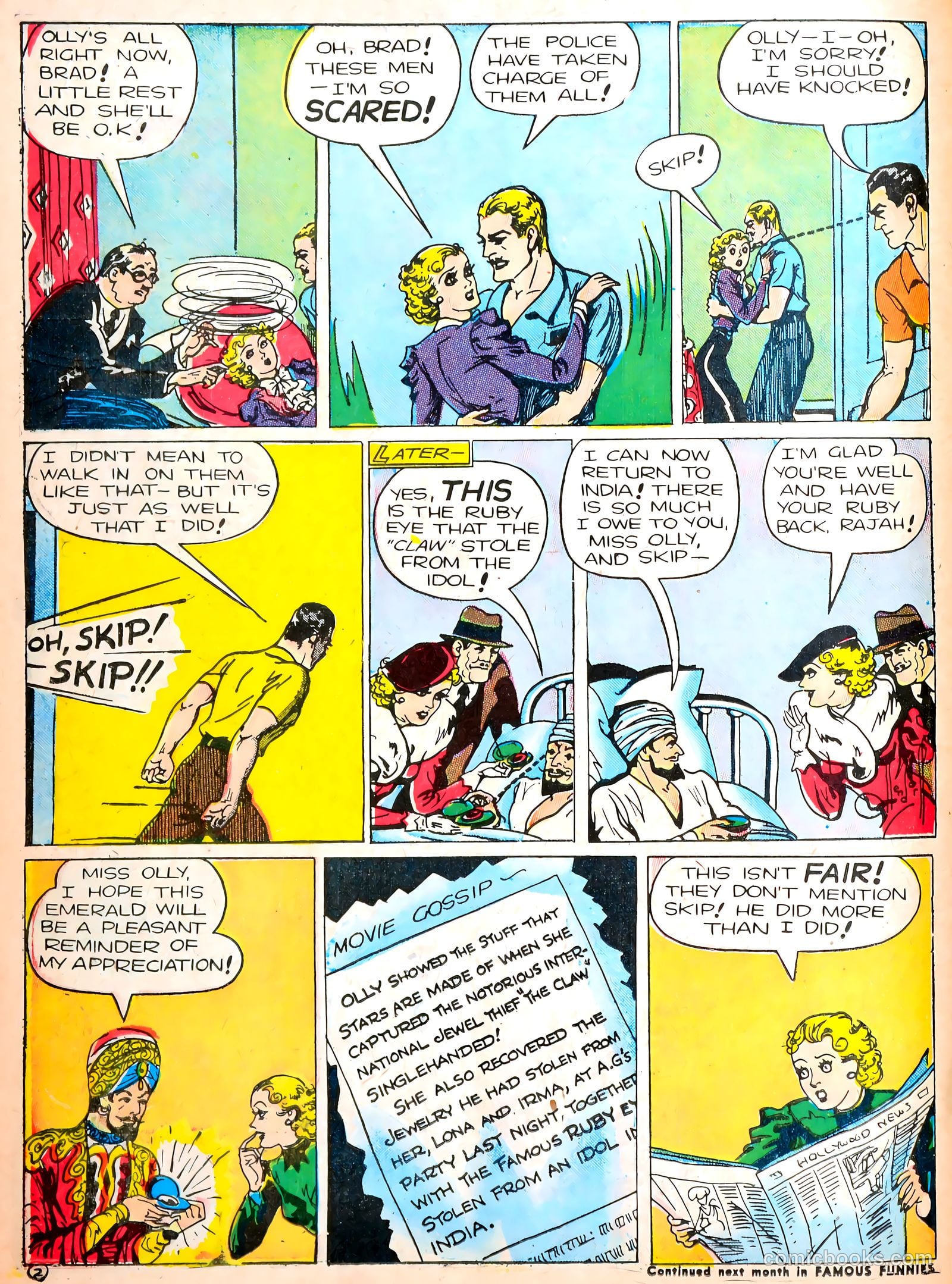 Famous Funnies #88 — page 44 of 60
