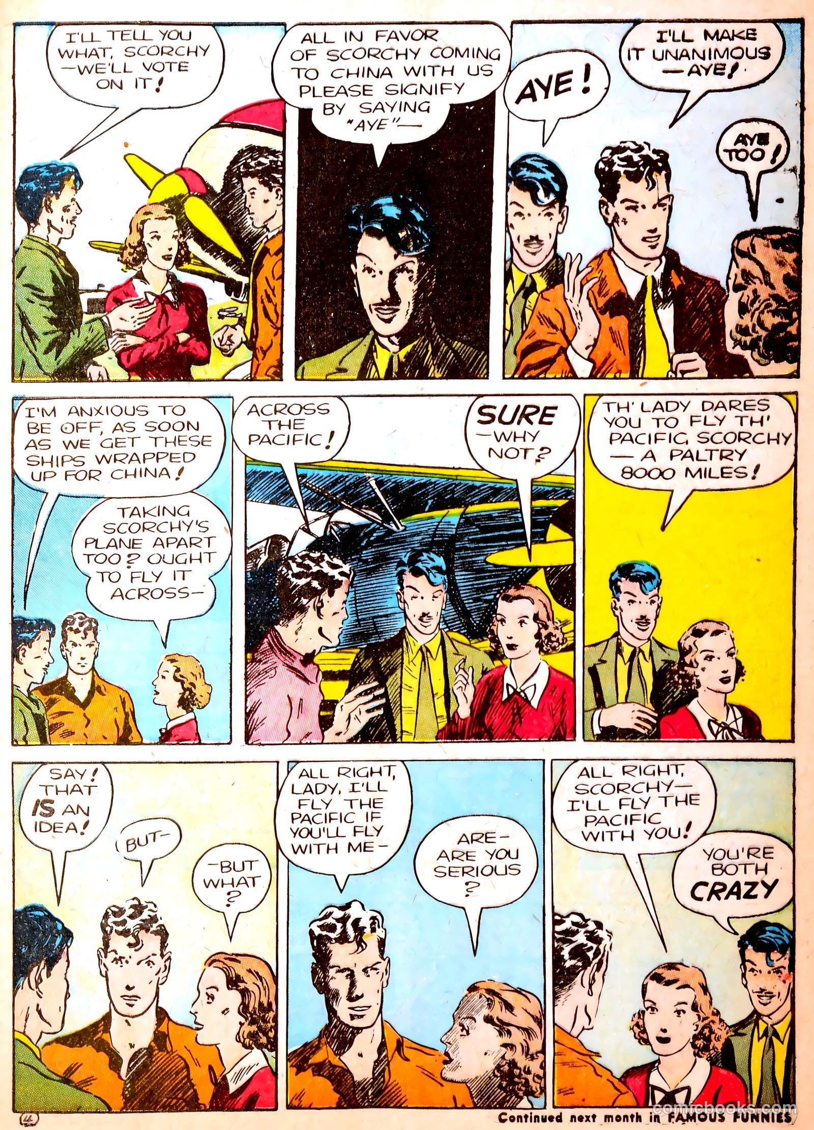 Famous Funnies #88 — page 49 of 60