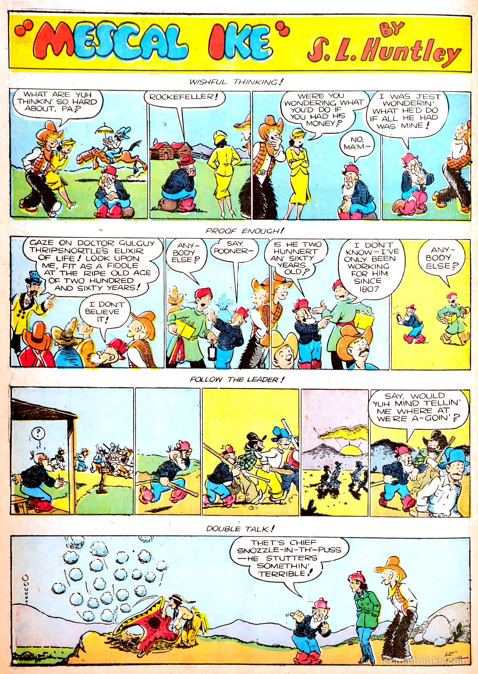 Famous Funnies #88 — page 50 of 60