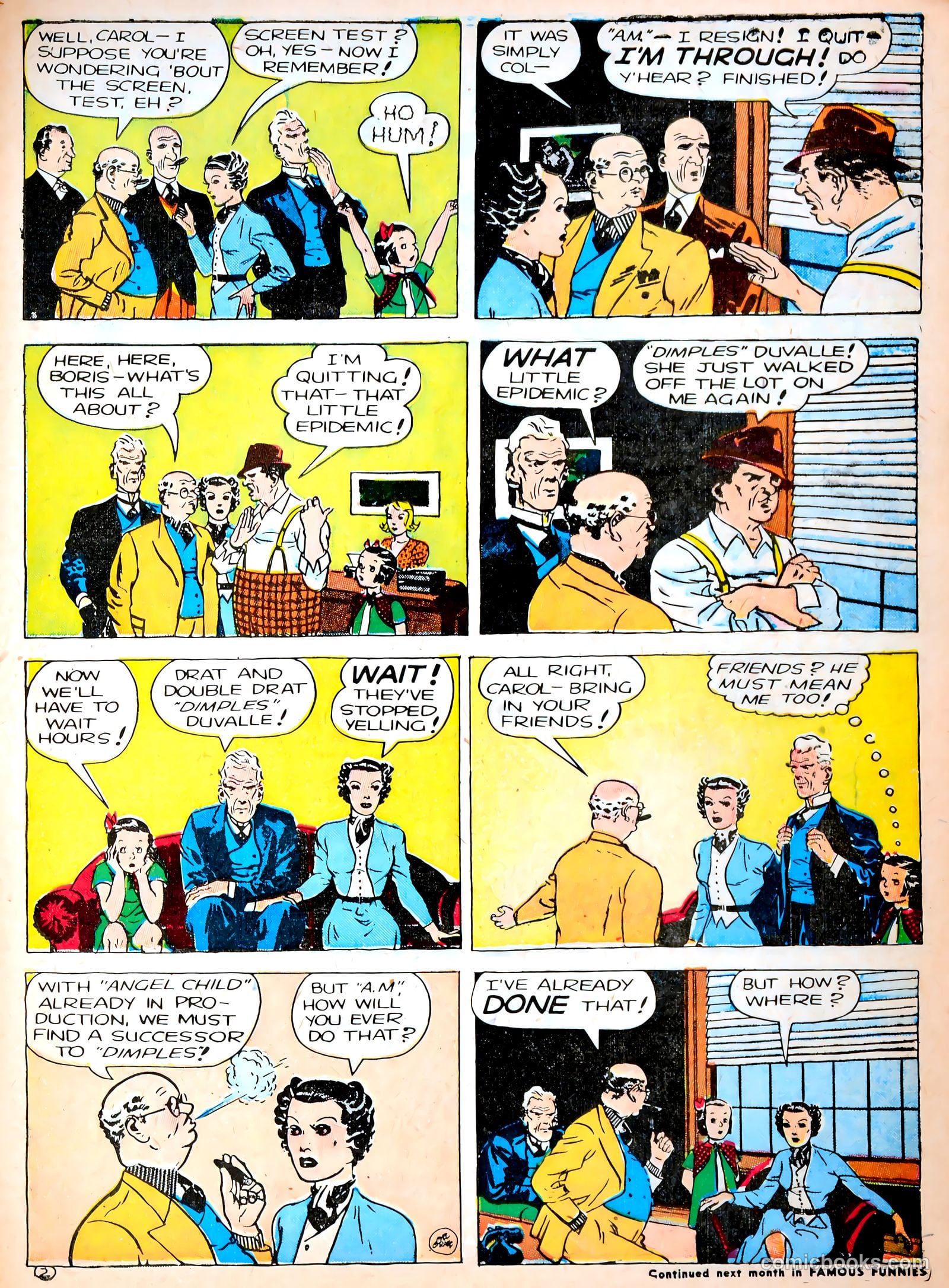 Famous Funnies #88 — page 53 of 60