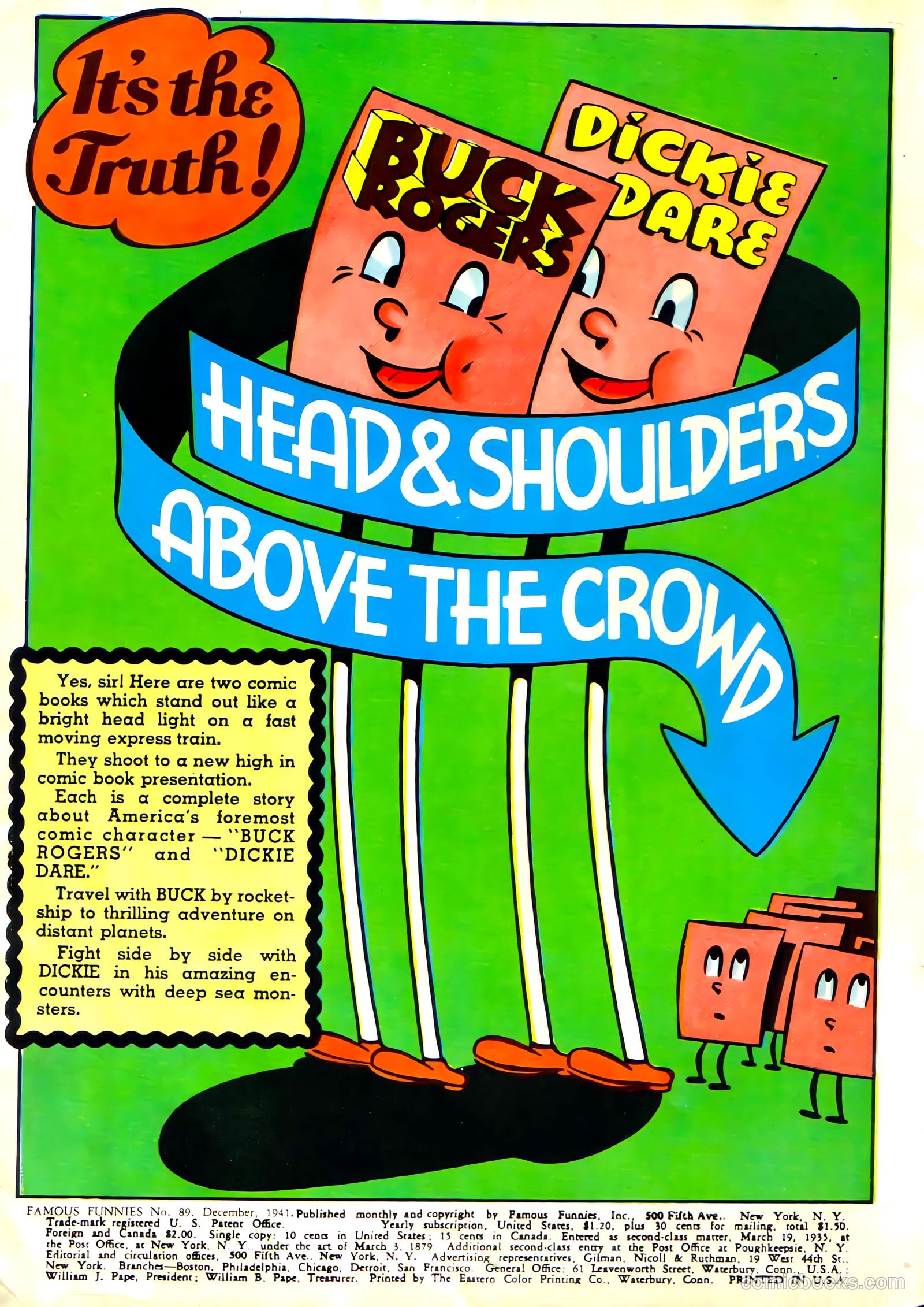 Famous Funnies #89 — page 2 of 63