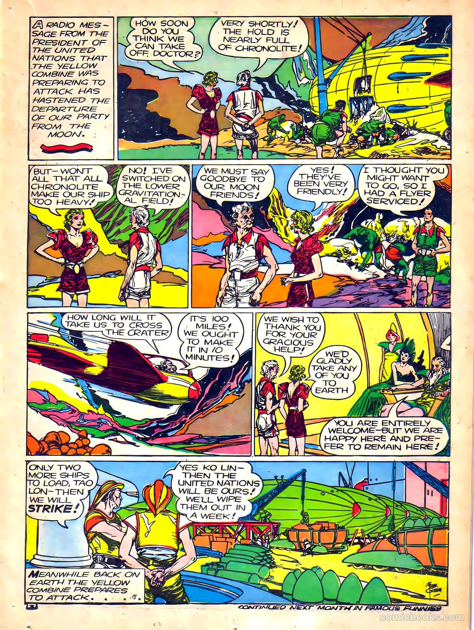 Famous Funnies #89 — page 16 of 63