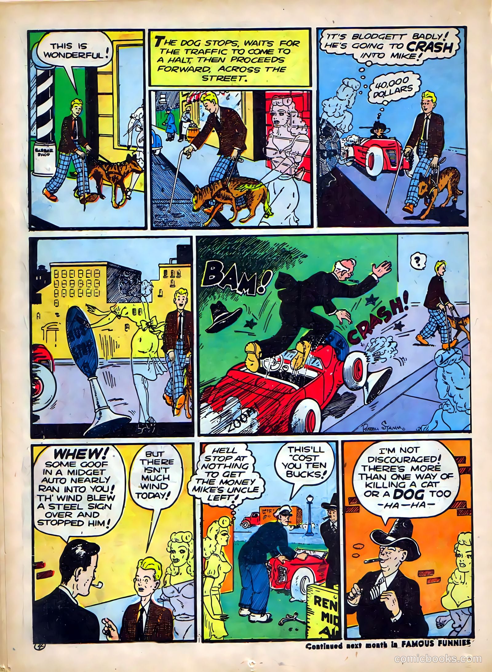 Famous Funnies #89 — page 21 of 63