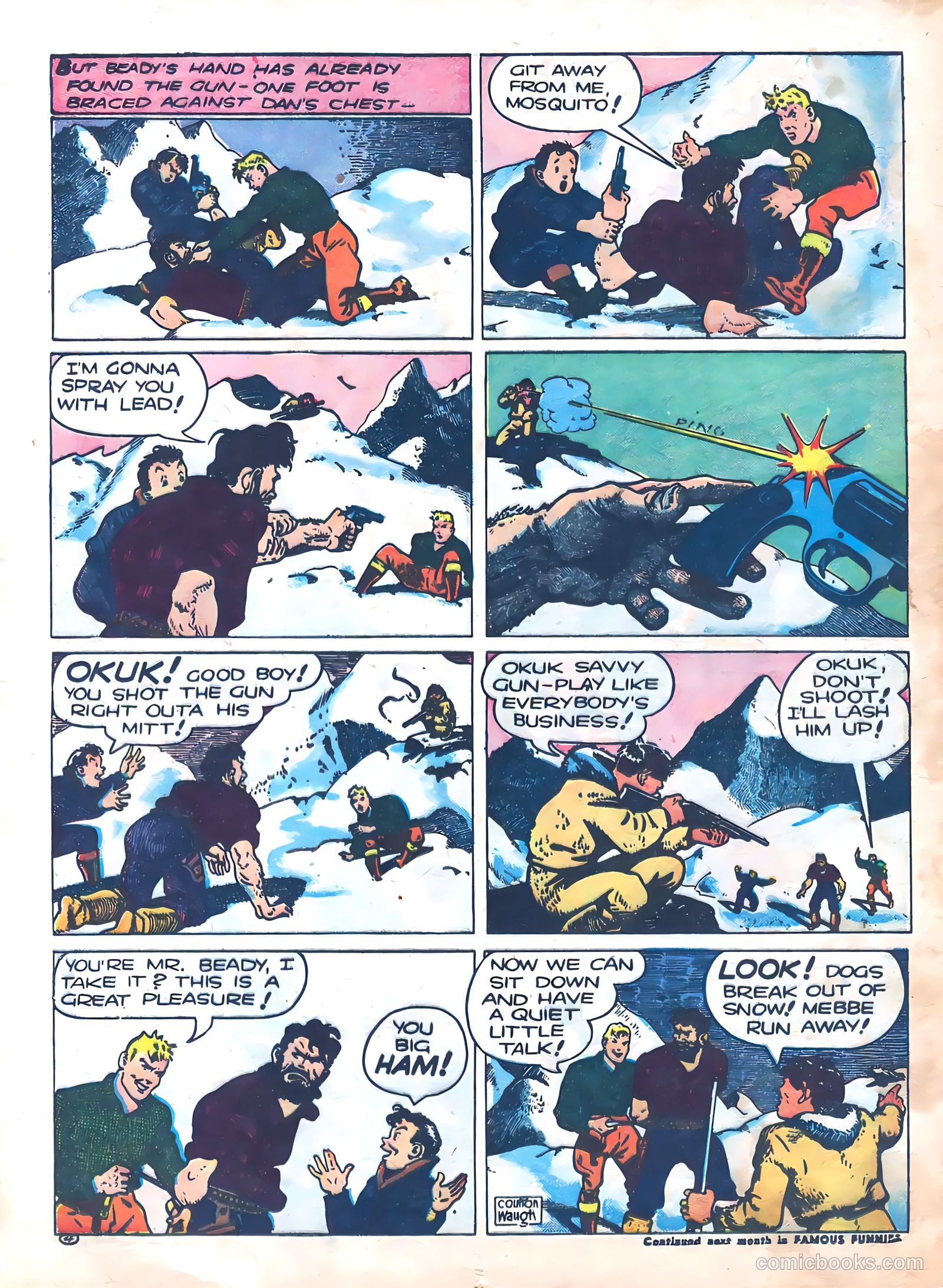 Famous Funnies #89 — page 25 of 63