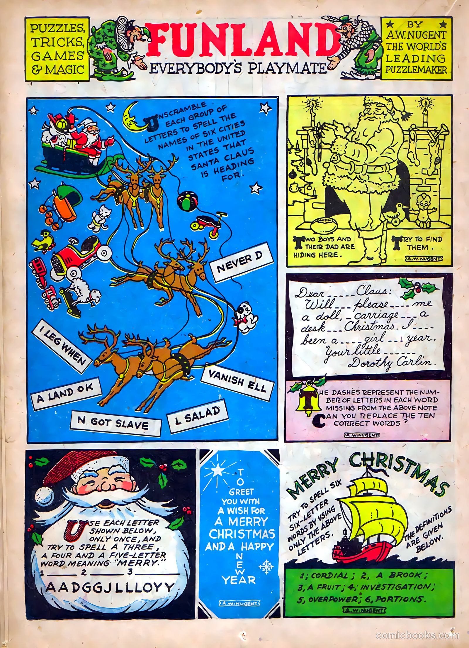 Famous Funnies #89 — page 27 of 63