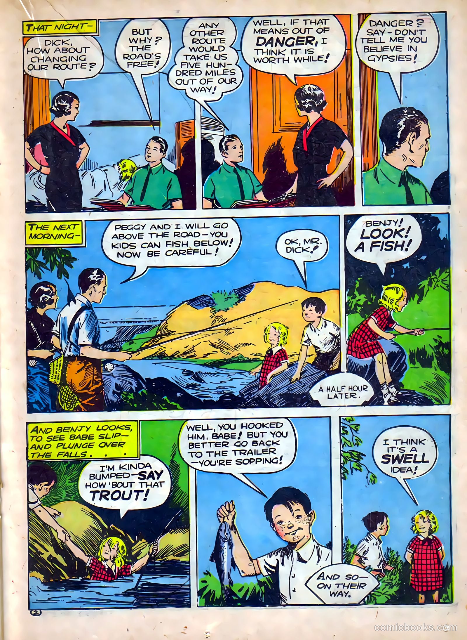 Famous Funnies #89 — page 32 of 63