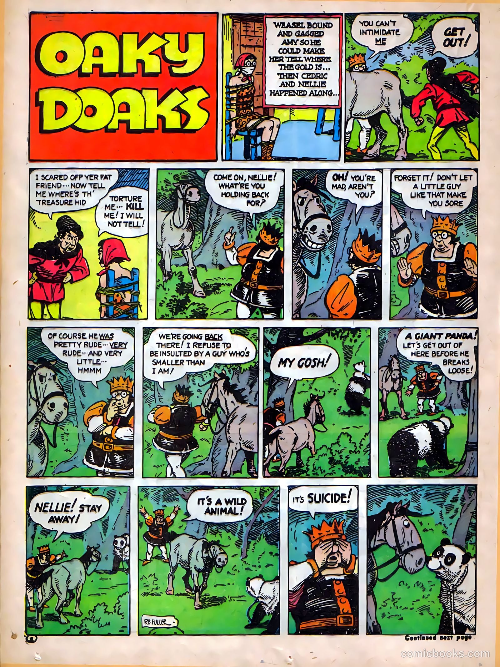 Famous Funnies #89 — page 33 of 63