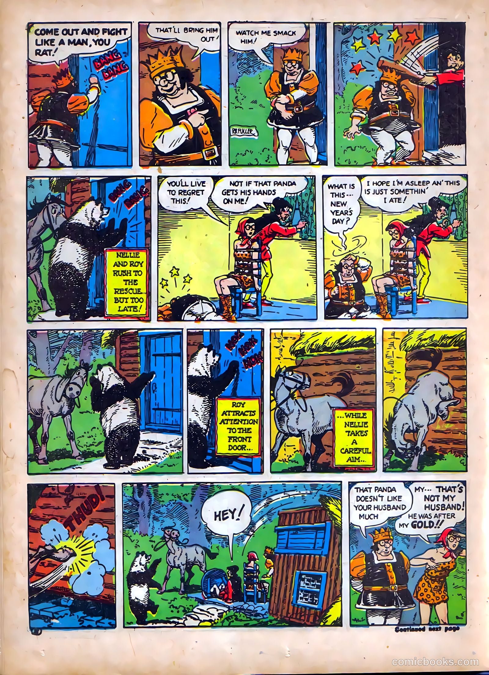 Famous Funnies #89 — page 35 of 63