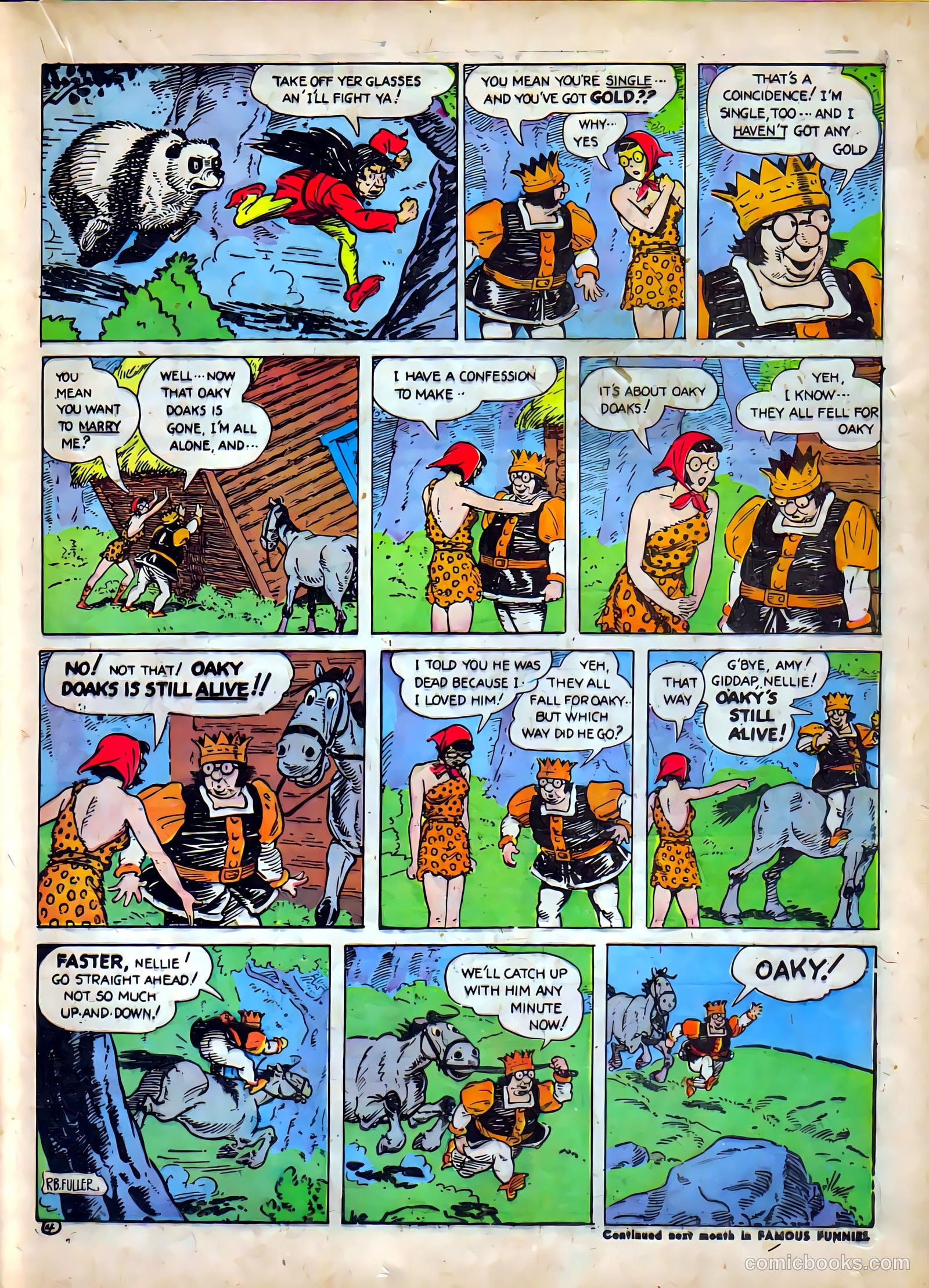 Famous Funnies #89 — page 36 of 63