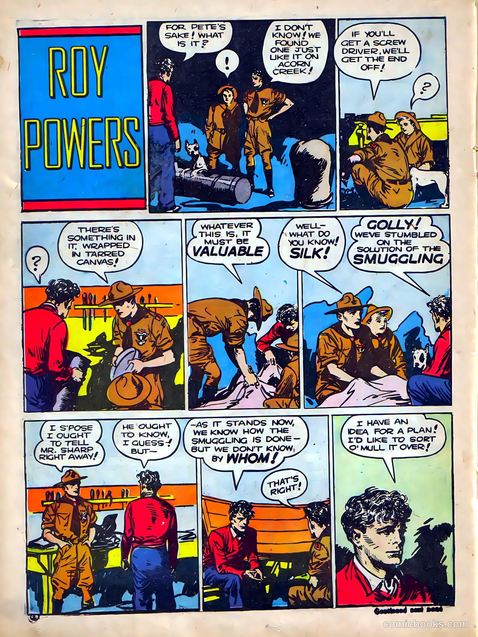 Famous Funnies #89 — page 37 of 63