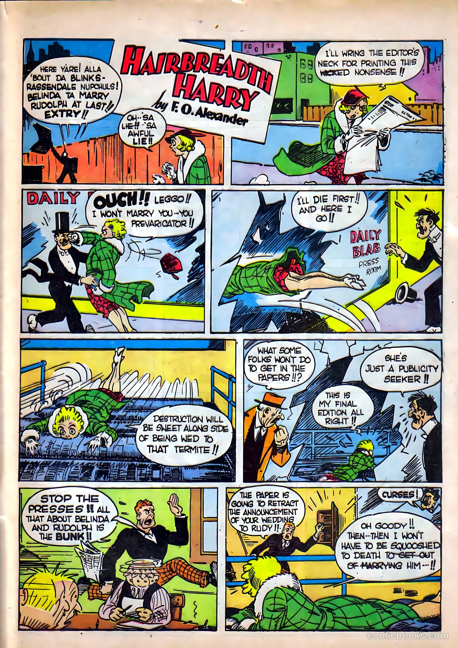 Famous Funnies #89 — page 50 of 63