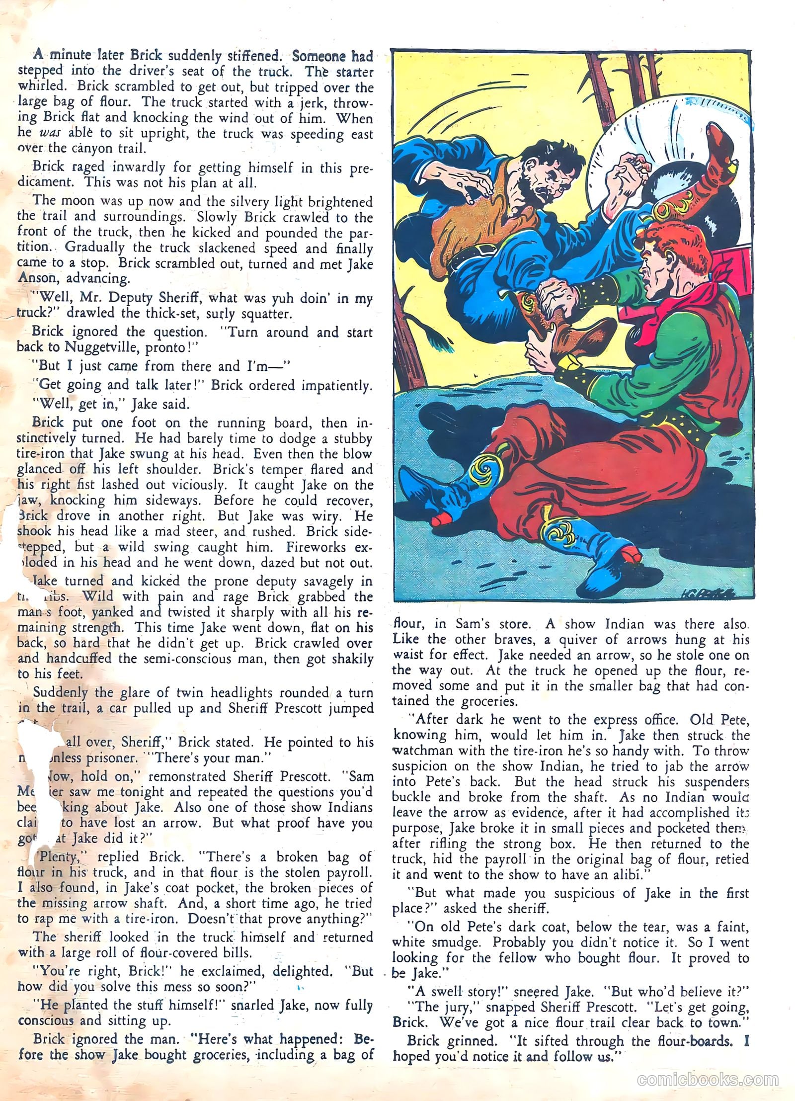 Famous Funnies #89 — page 56 of 63