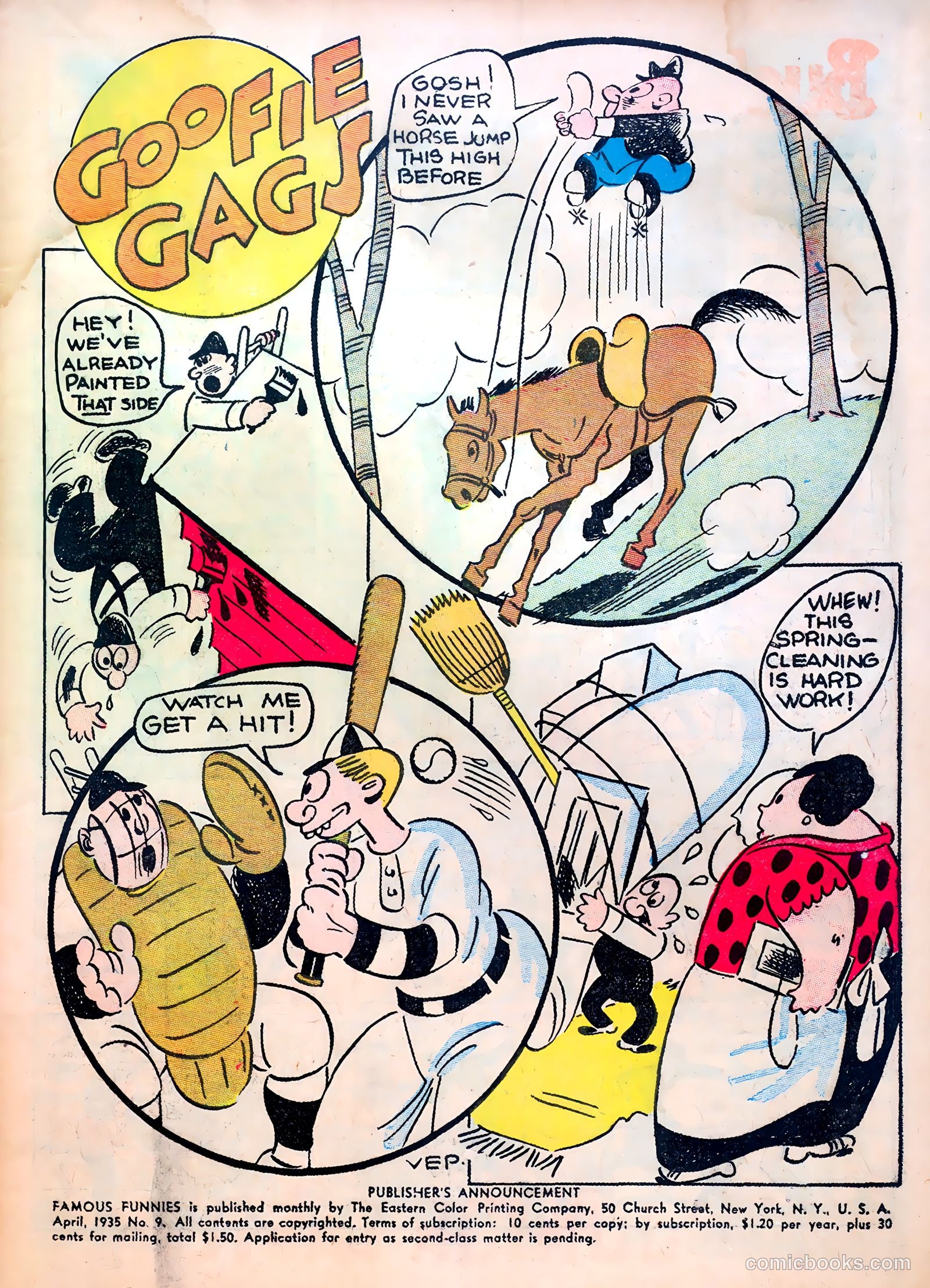 Famous Funnies #9 — page 3 of 64