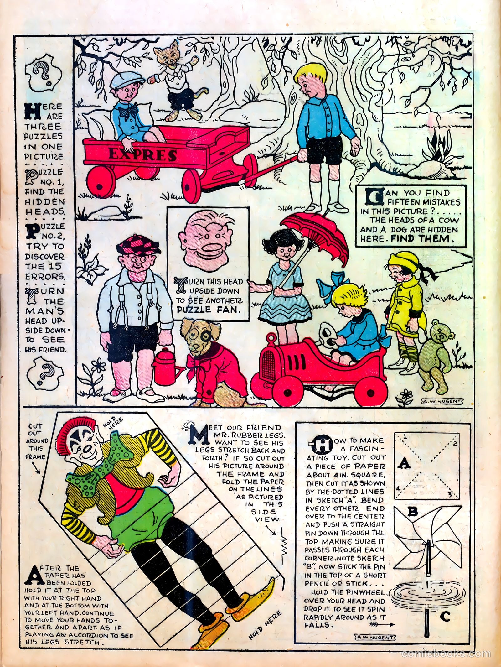 Famous Funnies #9 — page 18 of 64