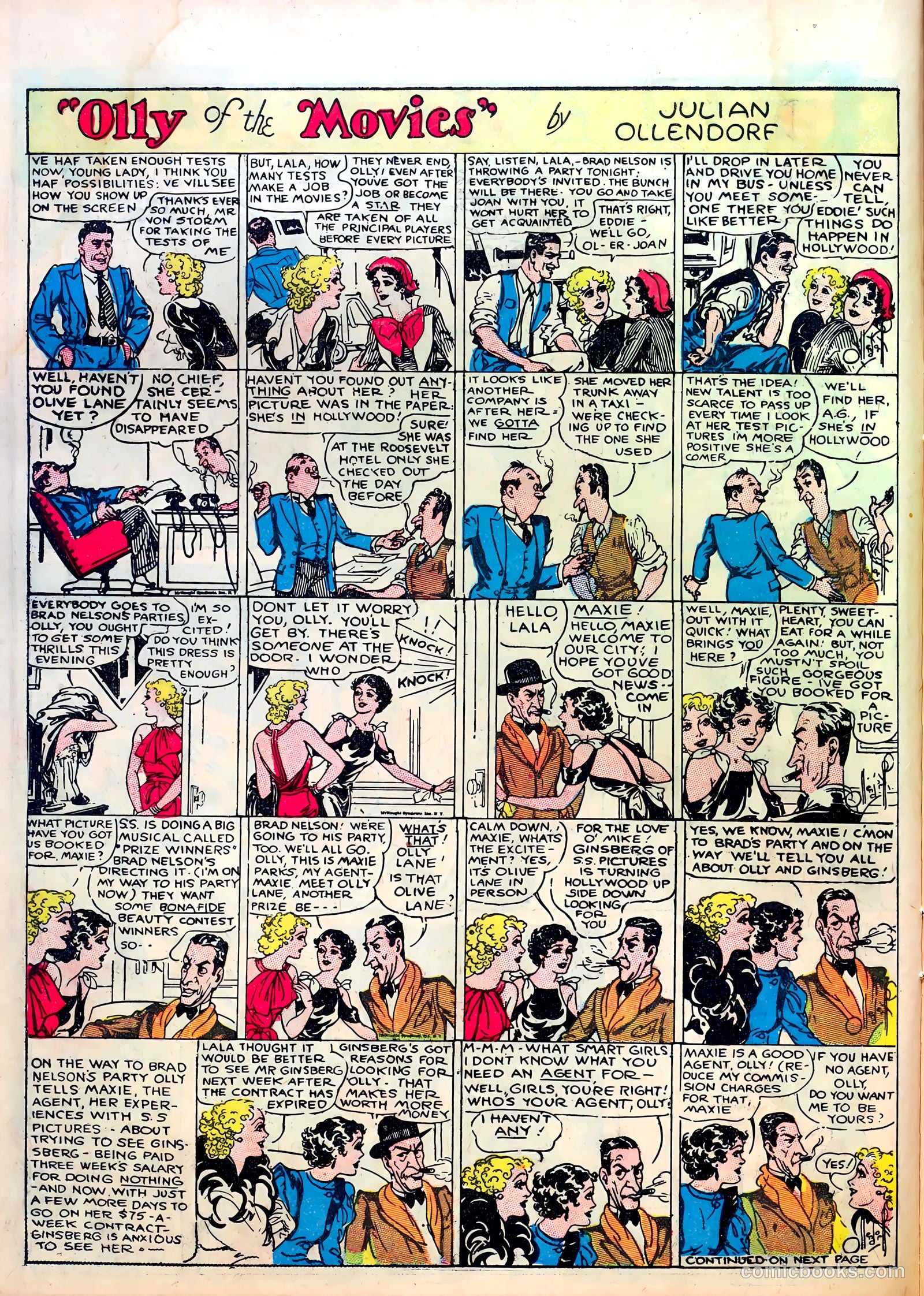 Famous Funnies #9 — page 22 of 64