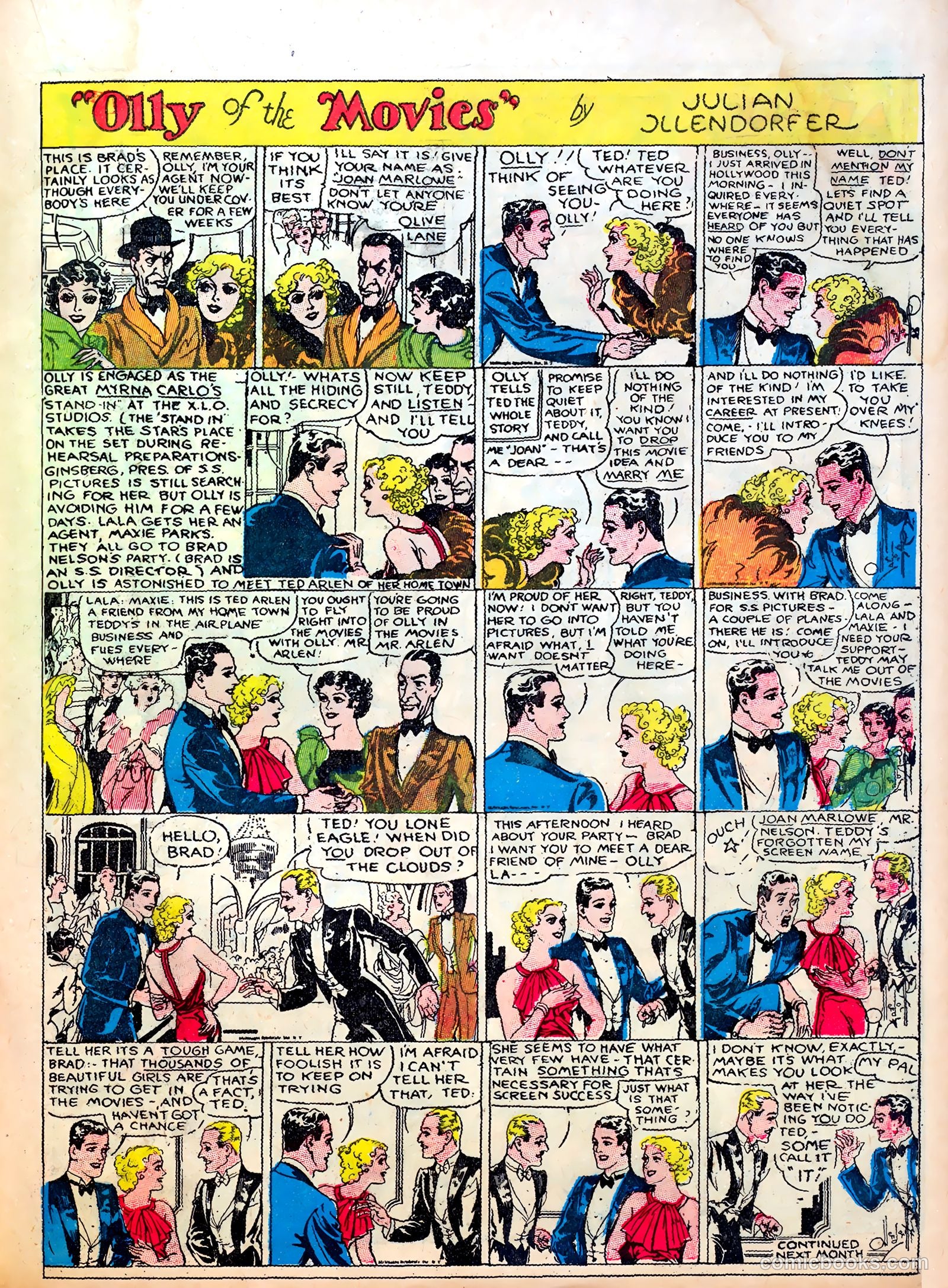 Famous Funnies #9 — page 23 of 64