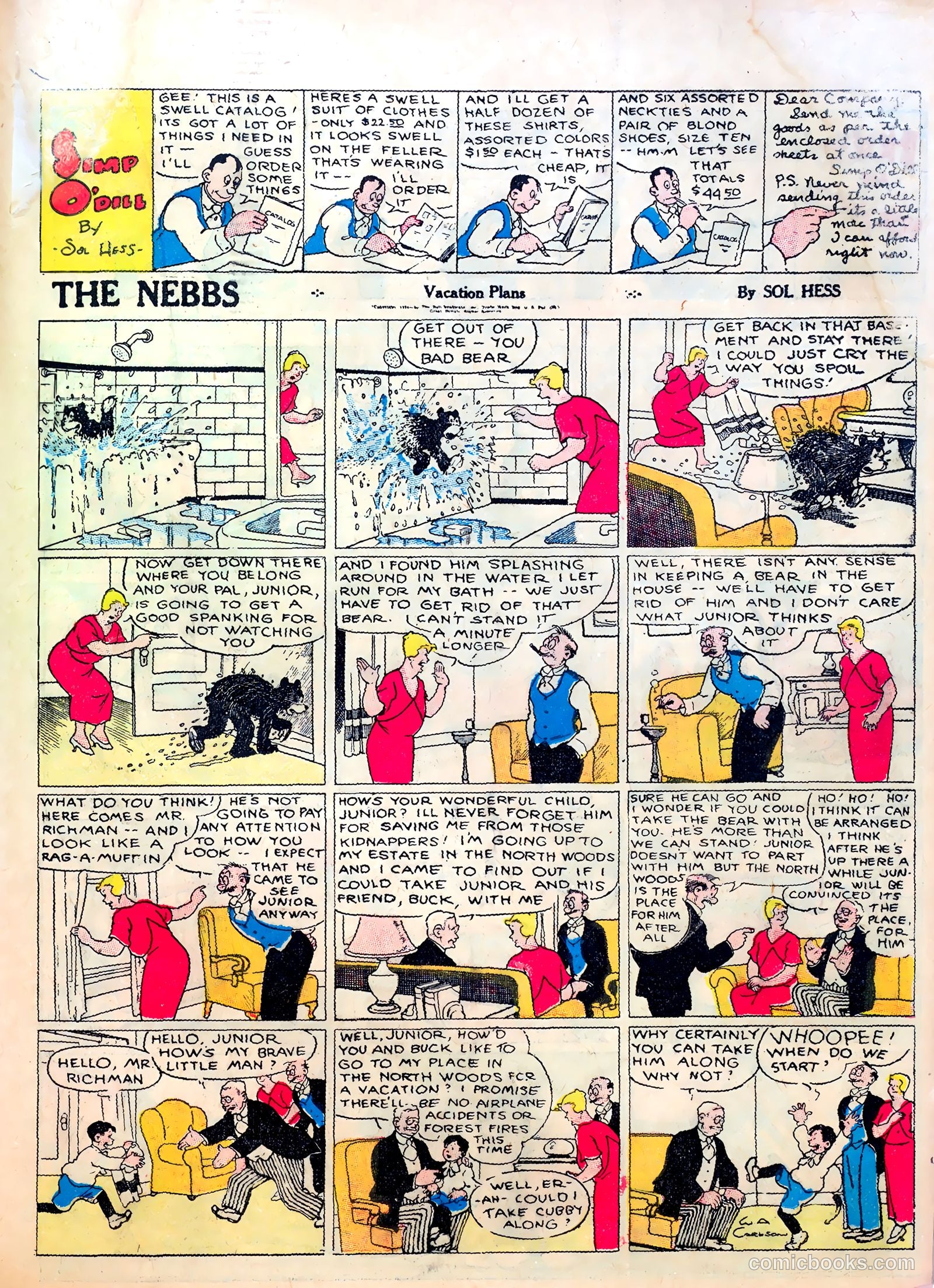 Famous Funnies #9 — page 31 of 64