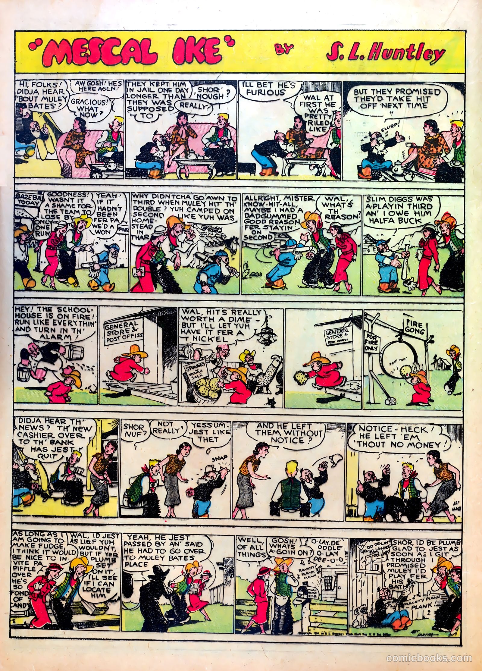 Famous Funnies #9 — page 34 of 64